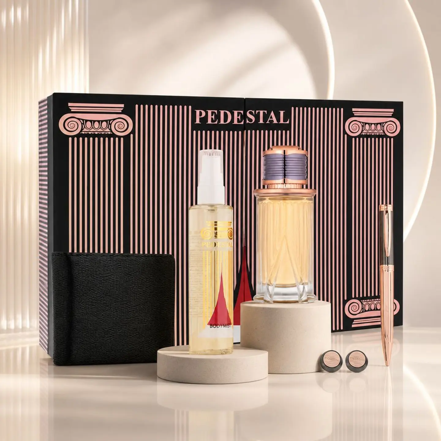 Pedestal Men's Accessory Gift Set