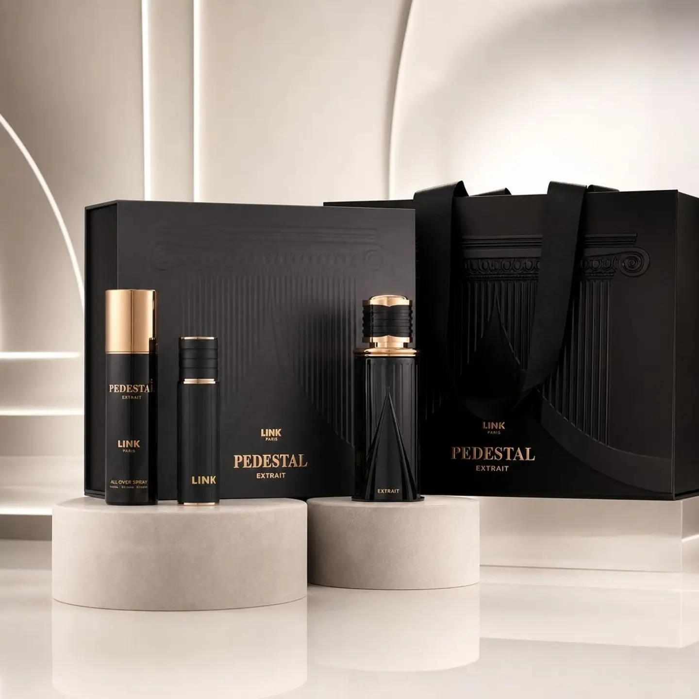 Pedestal Extrait Set