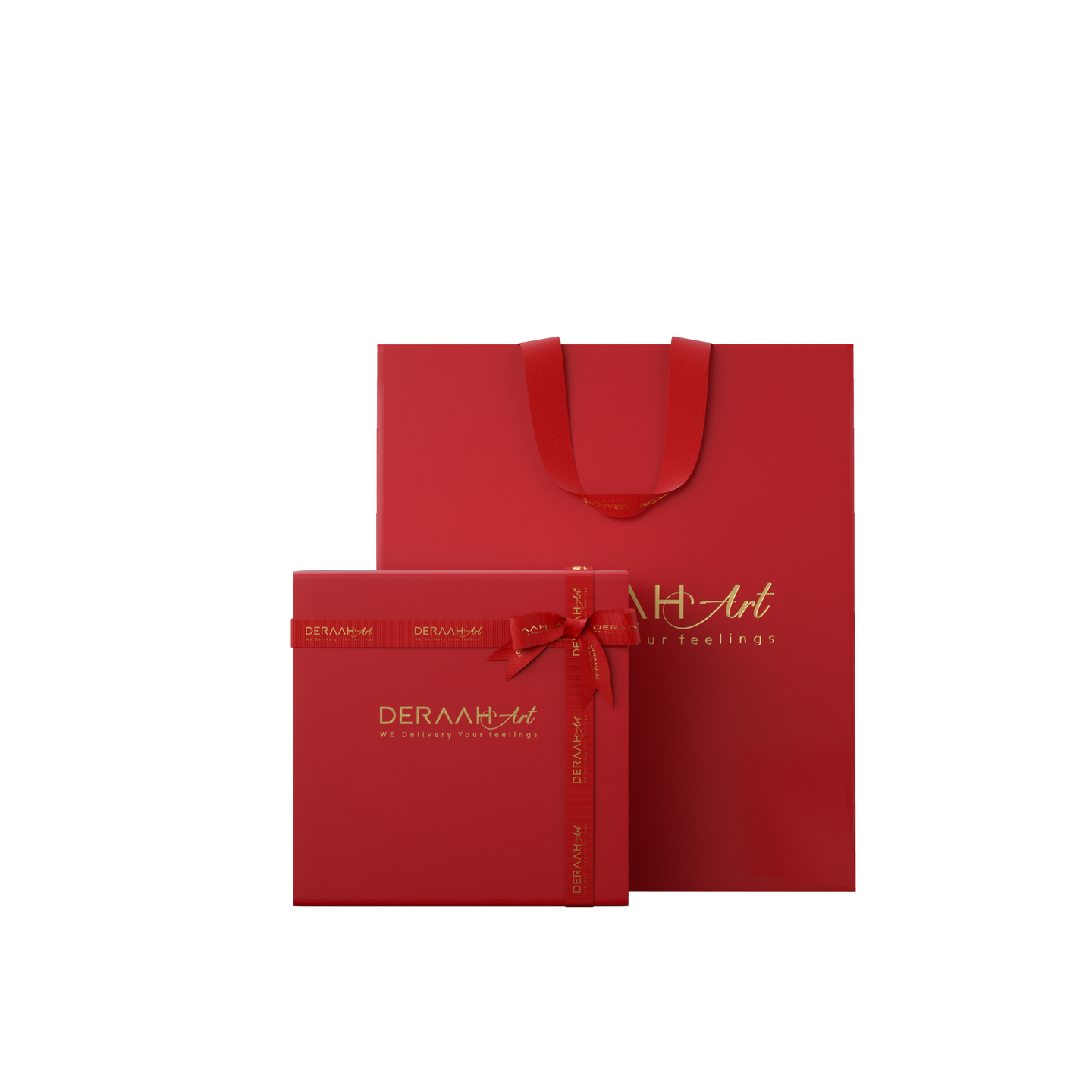Small Art Shield Packaging Set Red