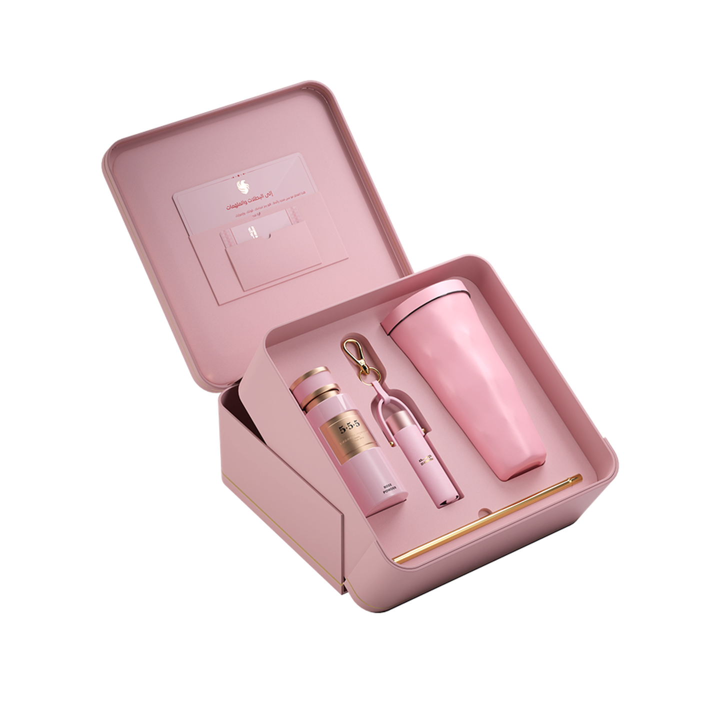 Rose Powder Falcon Set