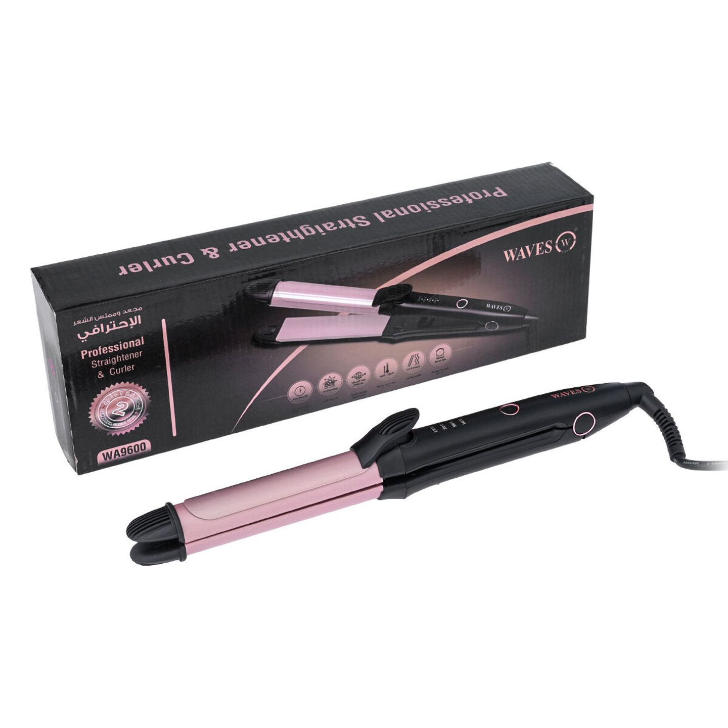 Professional Curler And Straightener Waves Wa9600