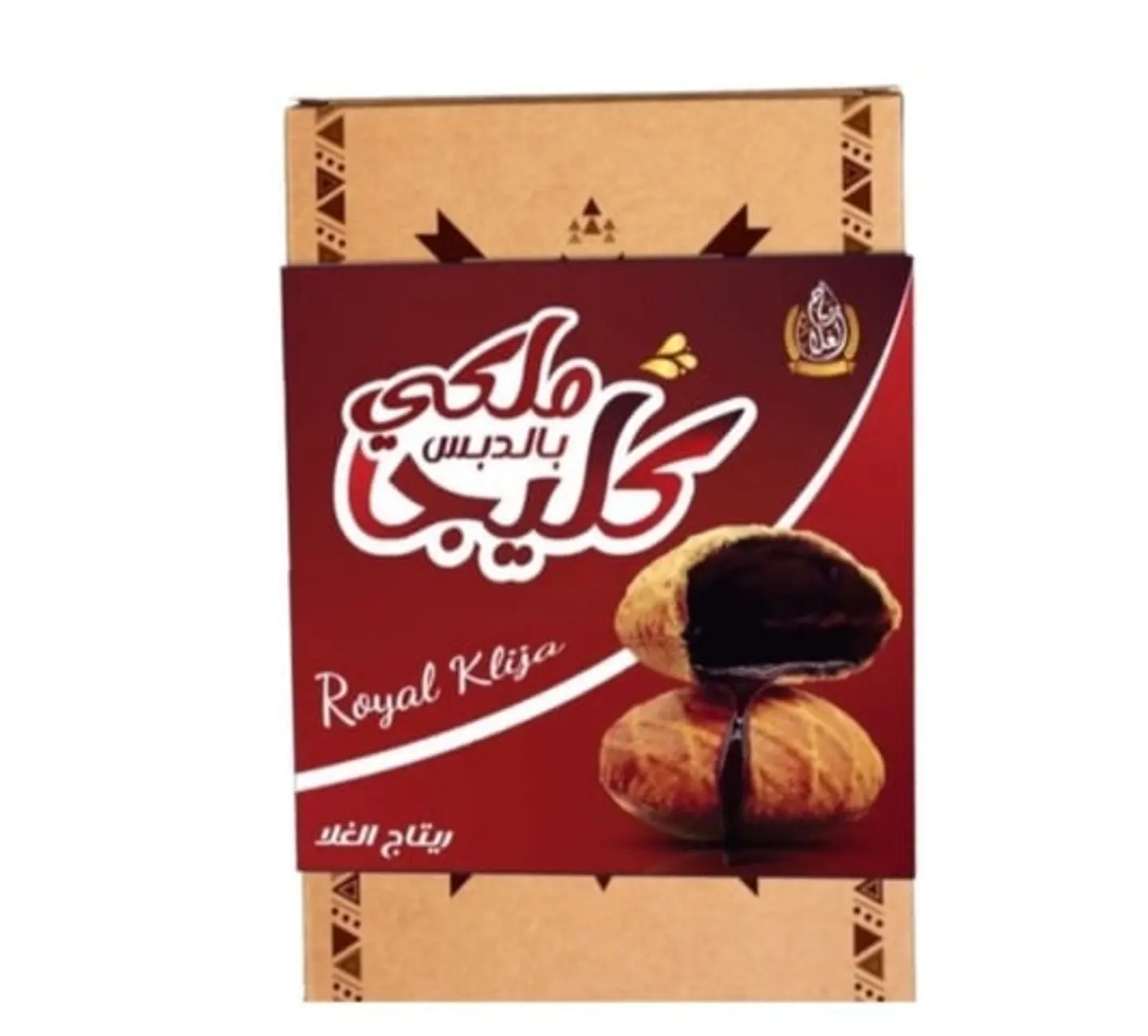 Royal Kleija With Date Syrup, Ritaj Al Gala Brand, 600 Grams