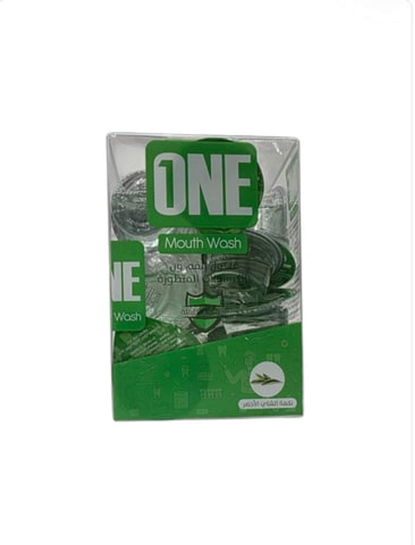 One Mouthwash With Advanced Capsules, Green Tea Flavor