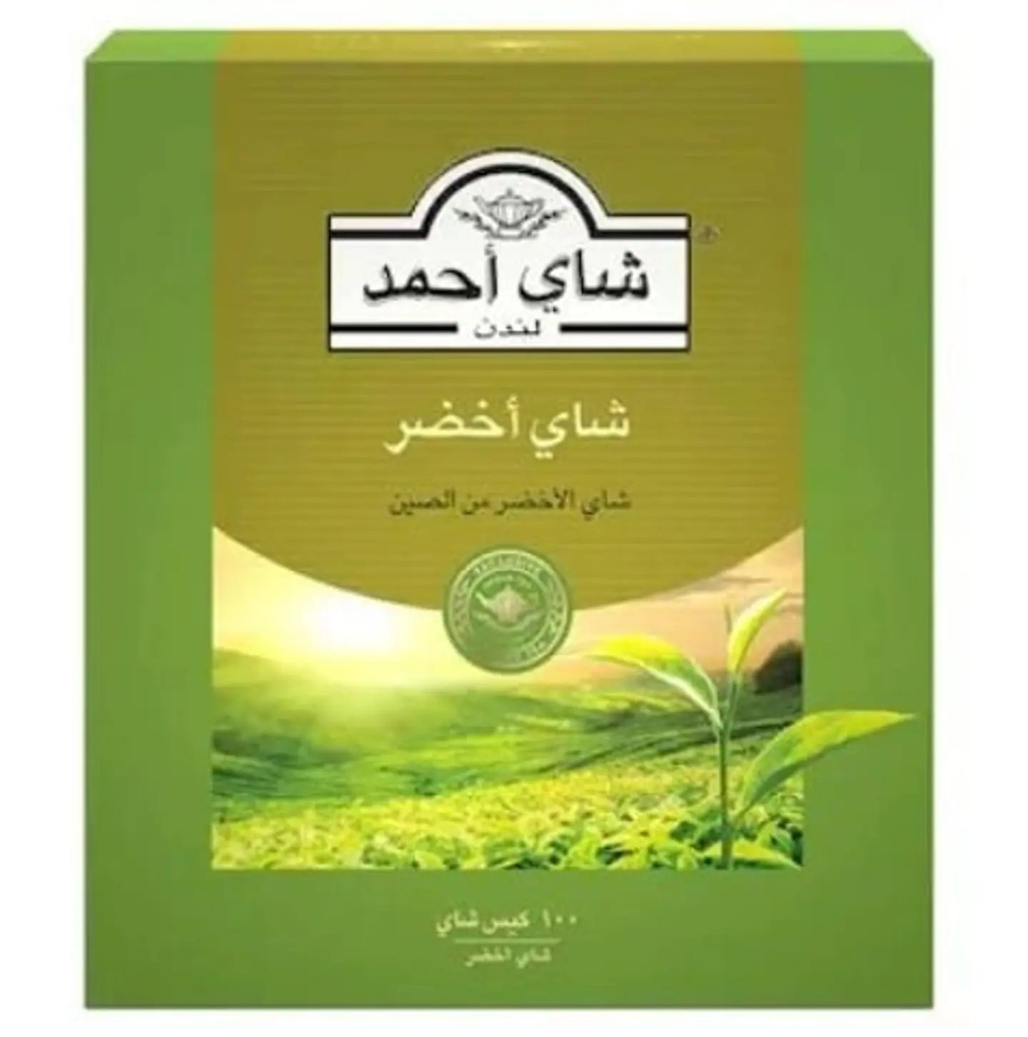 Ahmad English Green Tea 100 Bags