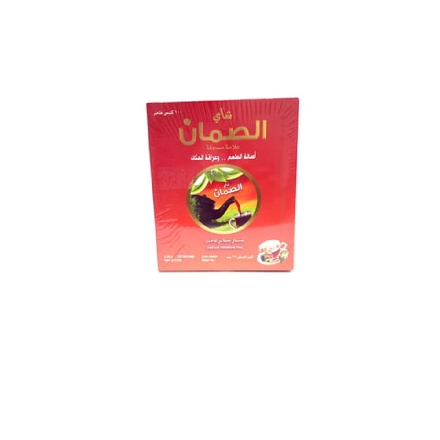 Al Saman Premium Ceylon Tea, 225g, 100 Tea Bags