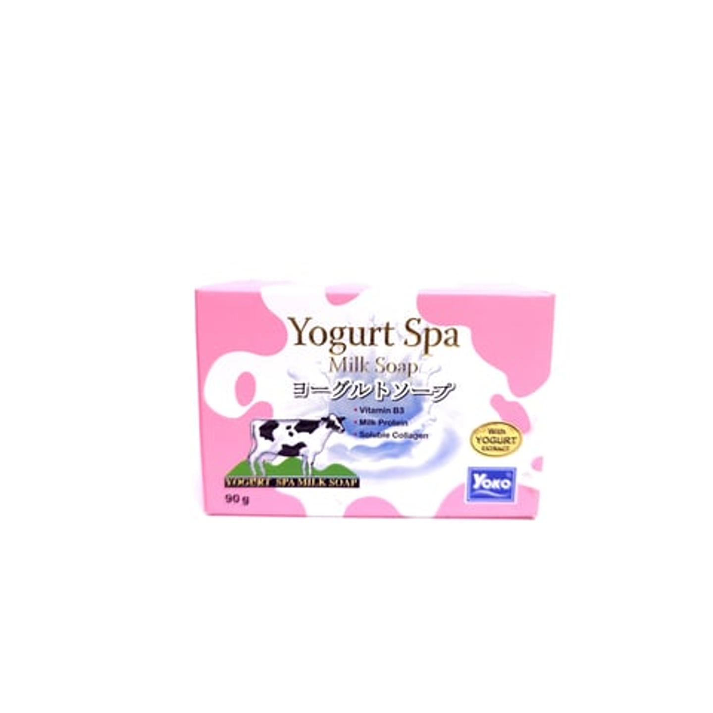 صابونية يوكو بالحليب وردي 90 جرام