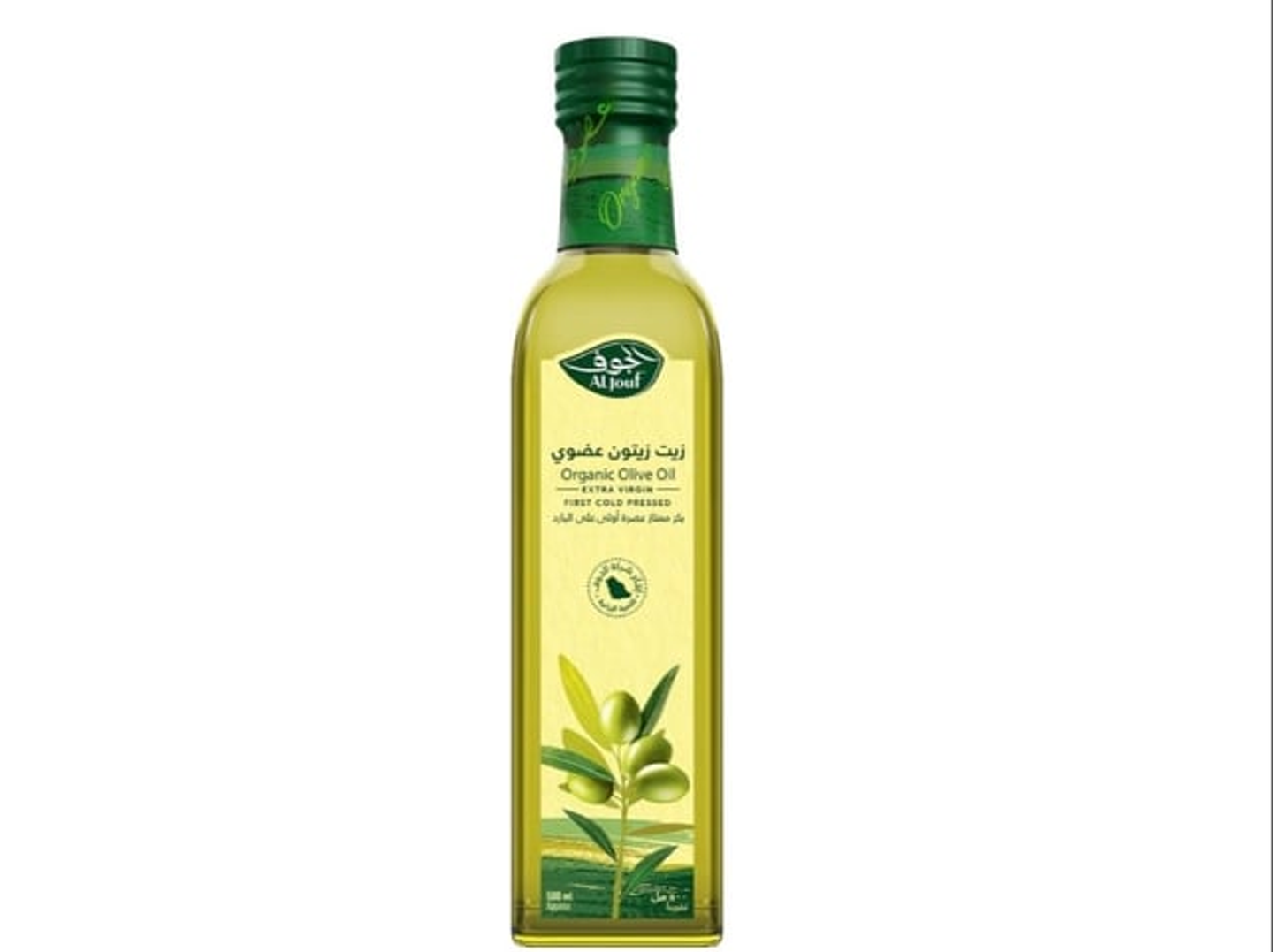 Al Jawf Organic First Press Olive Oil 500ml