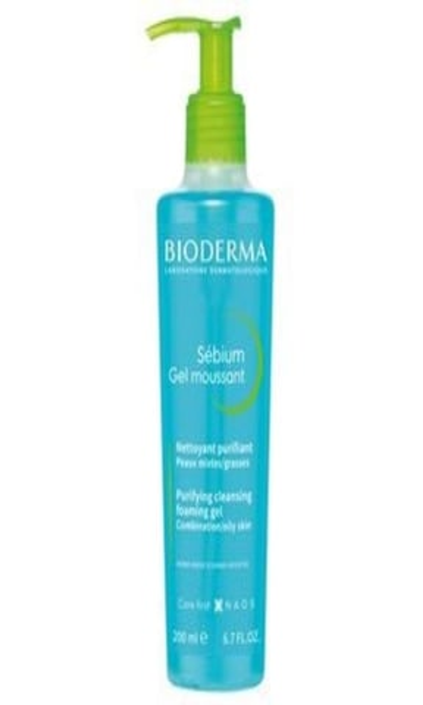 Bioderma Sebium Foaming Gel Cleanser For Oily And Combination Skin 200ml