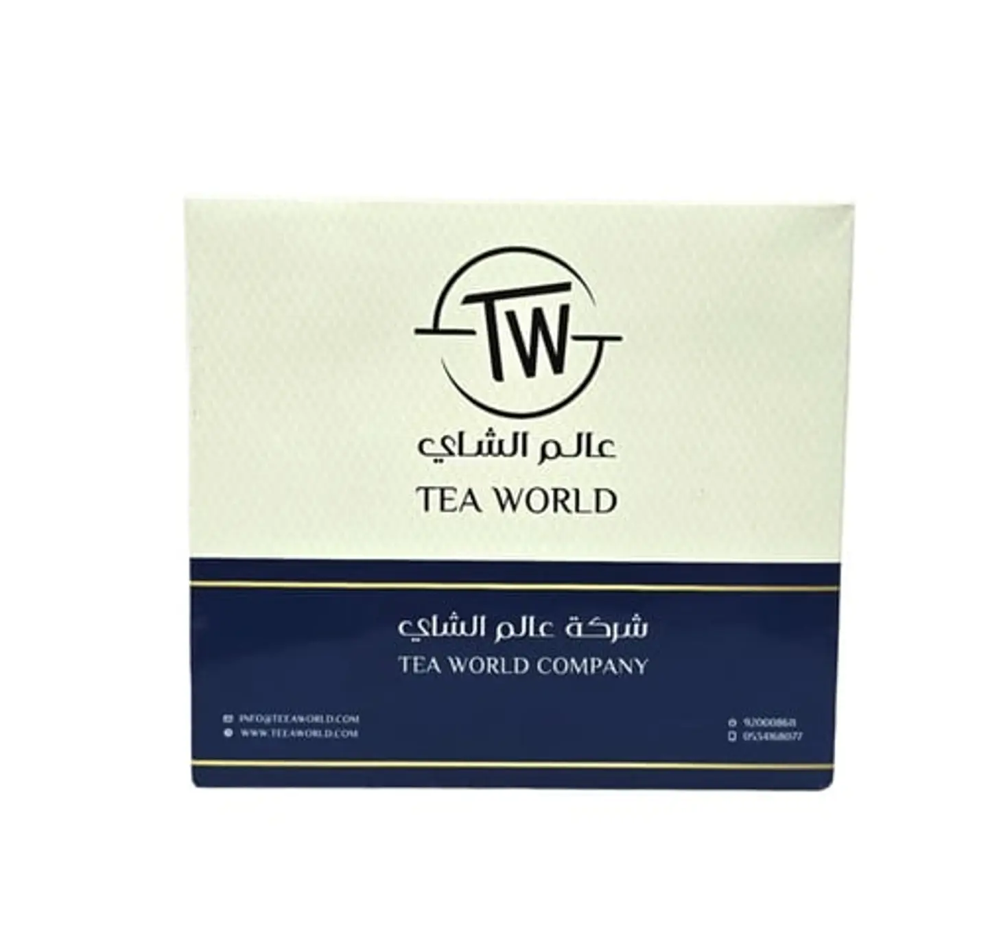 World Of Tea Blue Carton 100 Bags