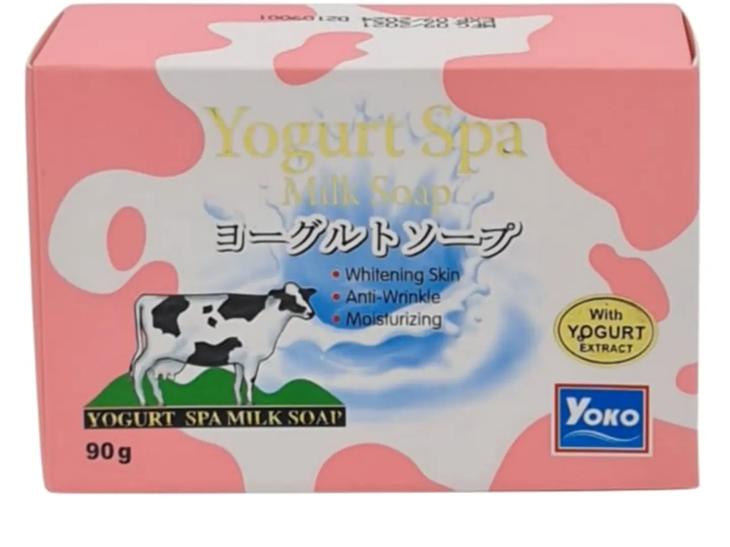 Yoko Milk Soap, Pink, 90g