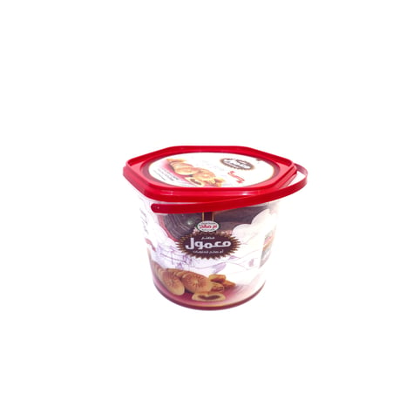 Umm Saleh's Maamoul (Wheat) 600g Hexagonal Bucket