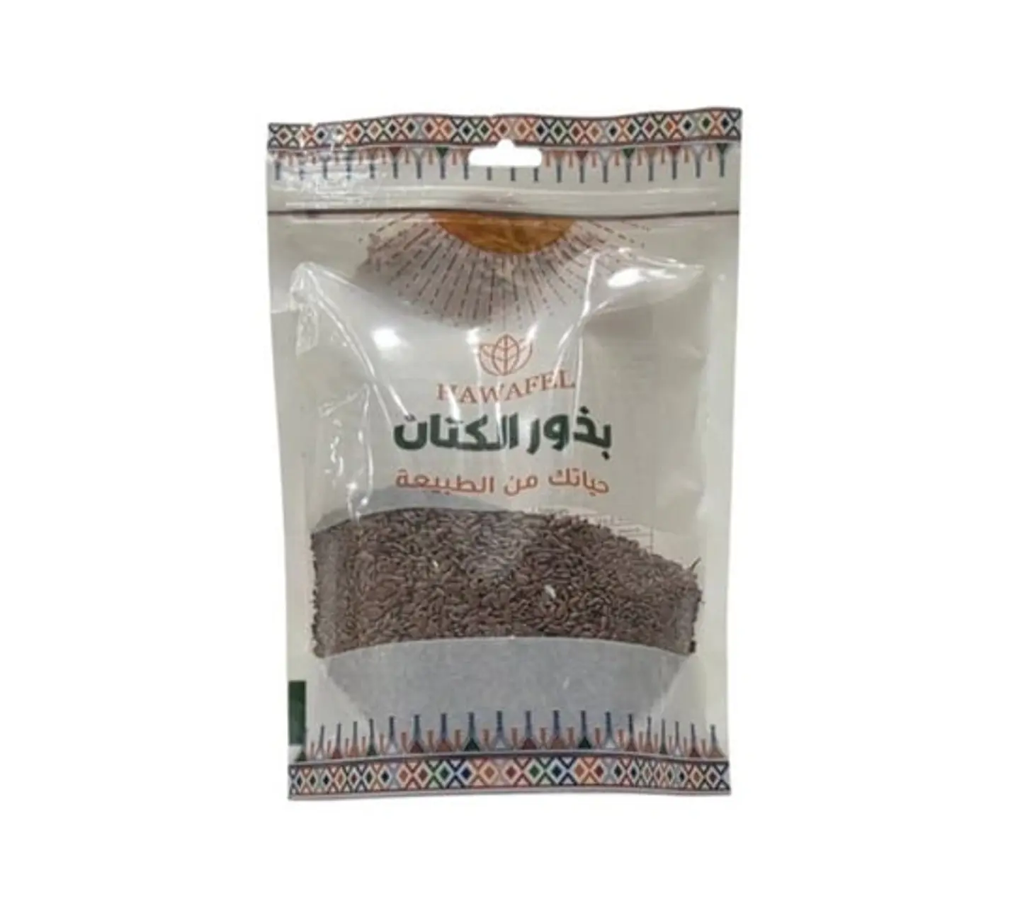 بذور الكتان 250 جرام من حوافل