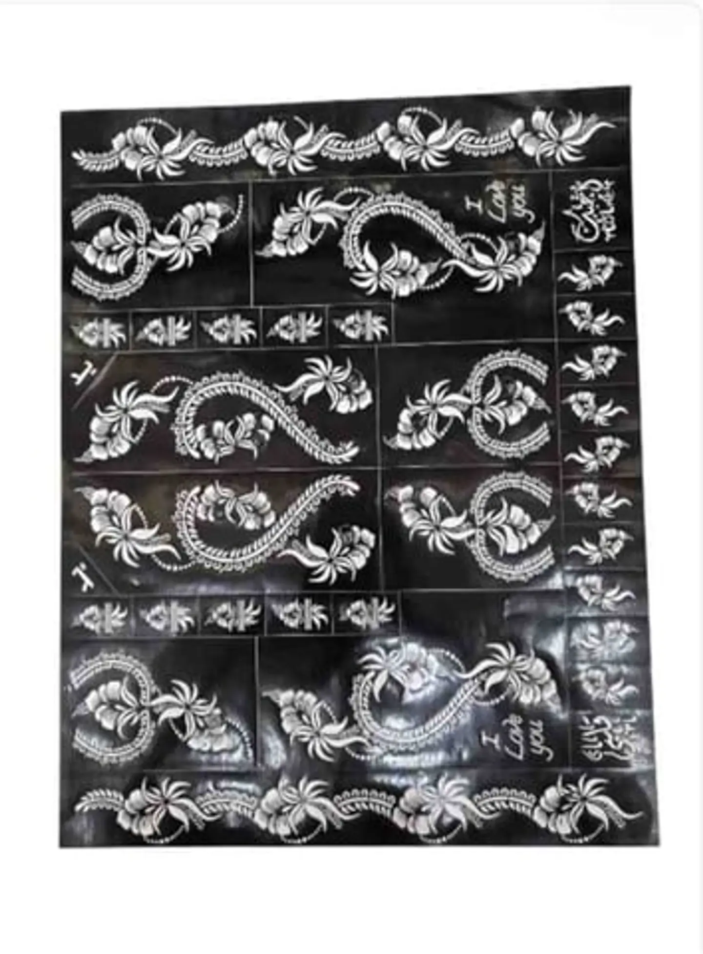 Henna Design Set (Model 3)