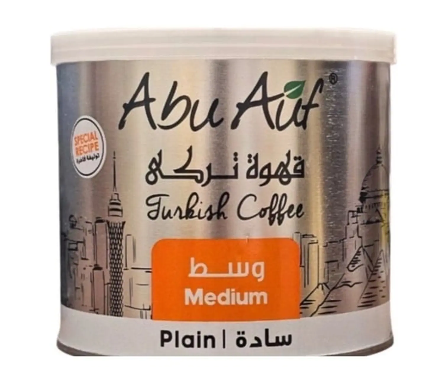 Abu Auf Turkish Coffee, Medium, Plain, 200g