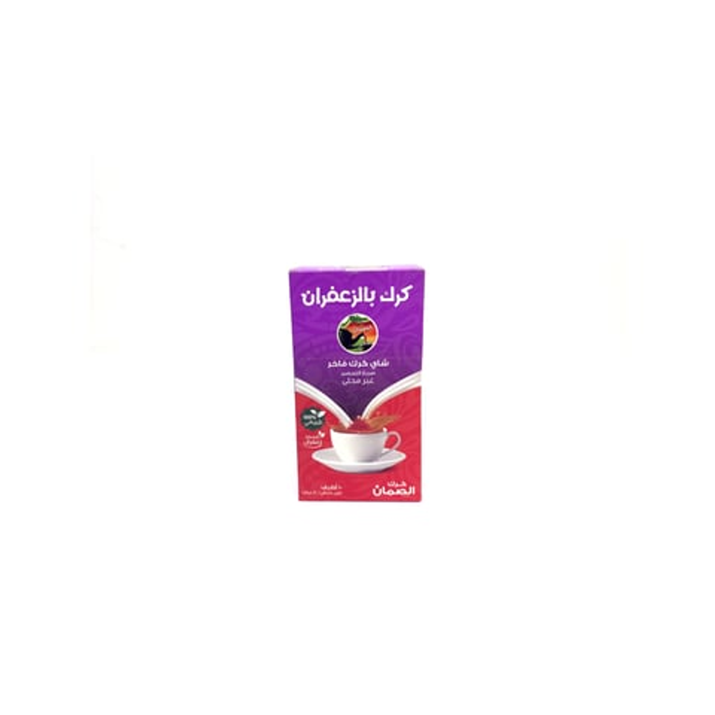 Premium Karak Tea With Saffron Flavor, 10 Sachets, 200 Grams Each, Unsweetened