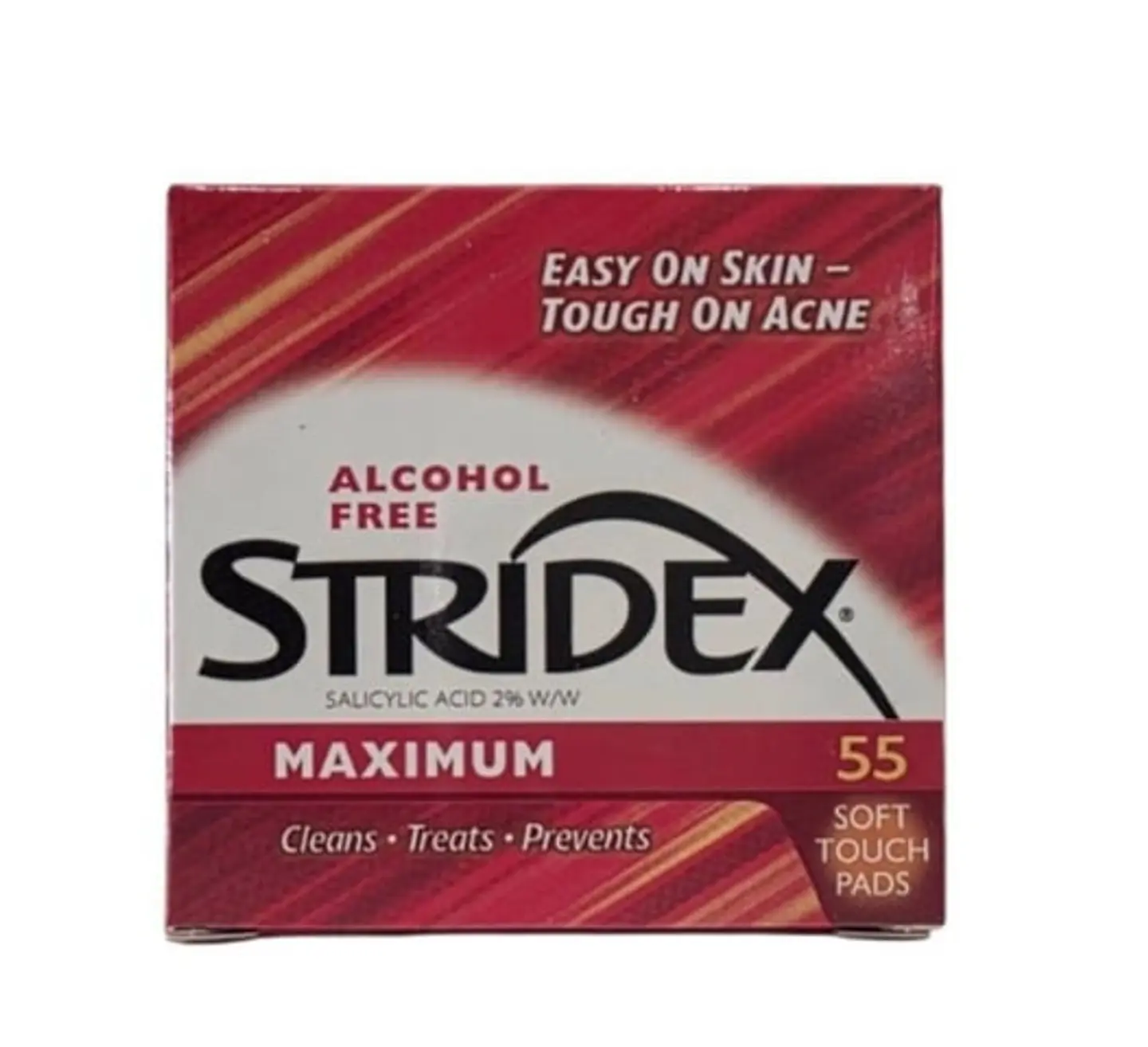 Stridex Maximum Soft Acne Swabs 55 Count
