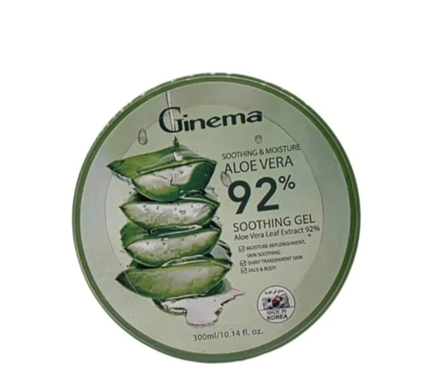 Genema Aloe Vera 92% Body Gel 300ml