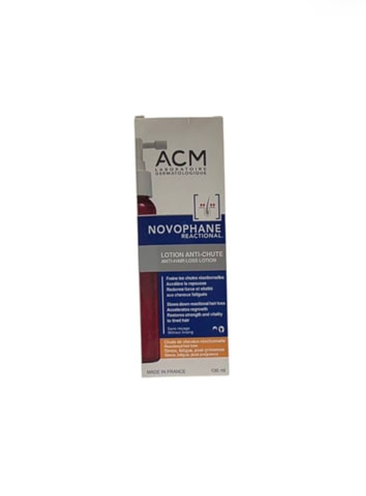 Acm, Novofan, Anti Hair Loss Spray Lotion, Stimulates Hair Growth 100ml