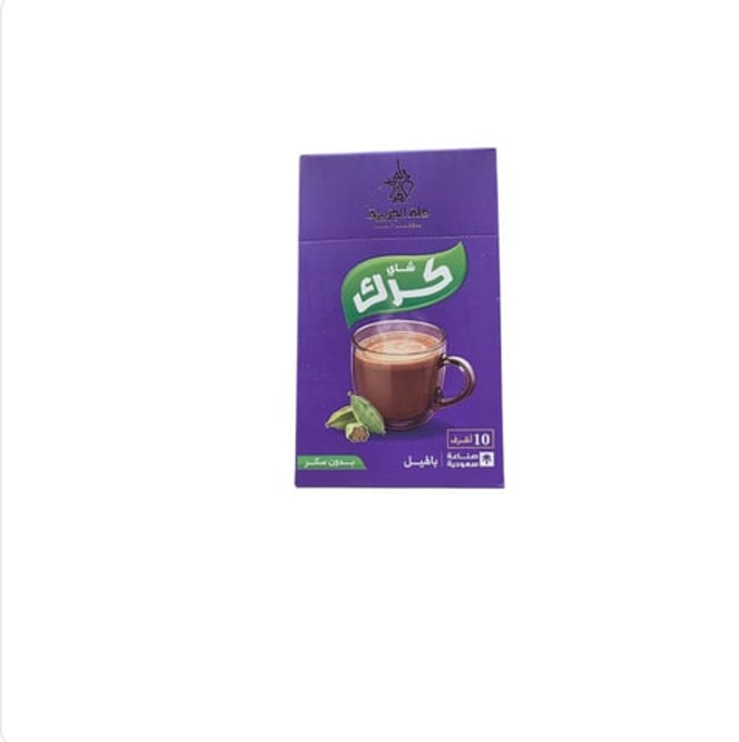 Al Jazeera Karak Tea, 10 Sachets With Cardamom, Sugar Free.