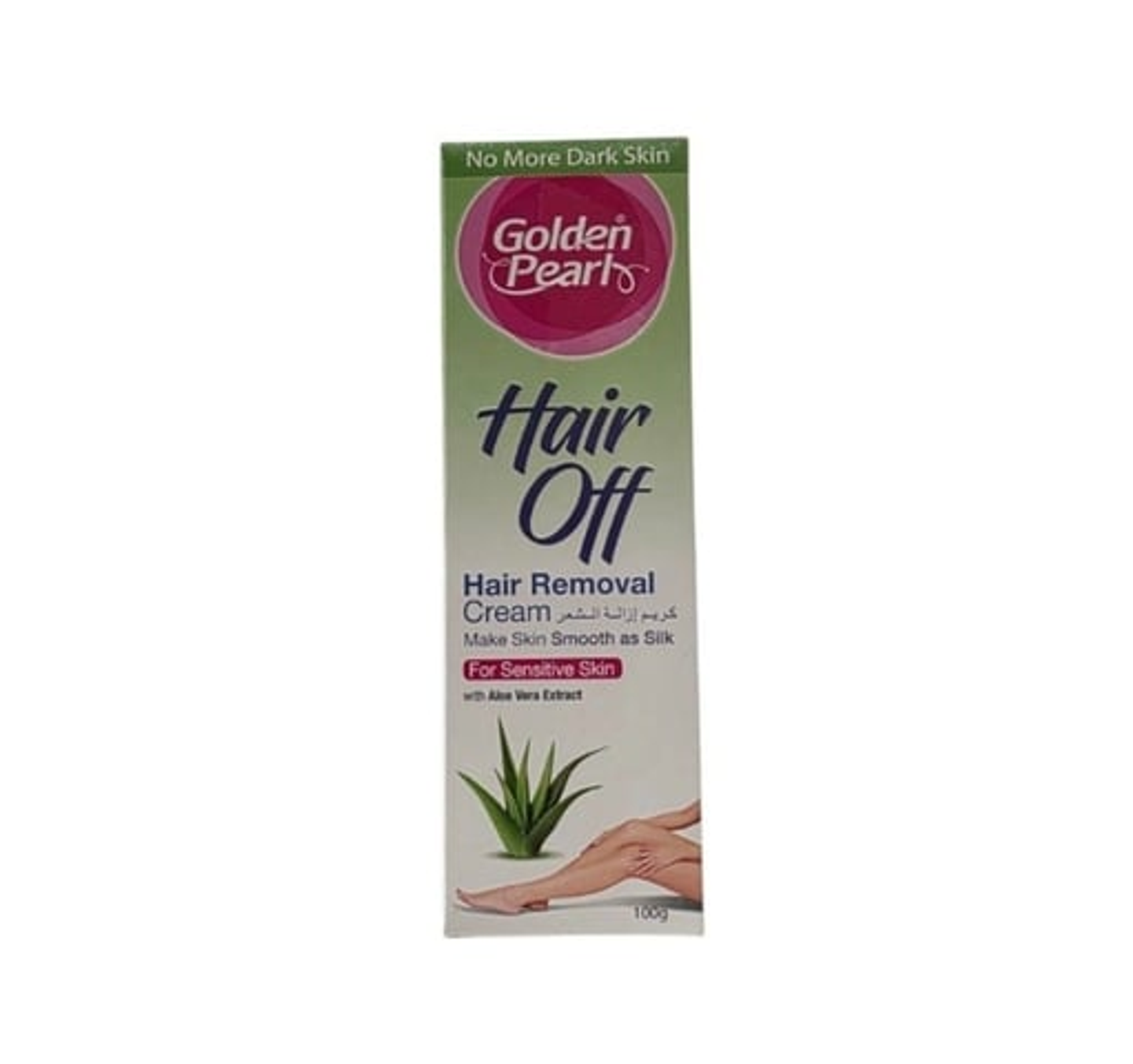 Golden Pearl Aloe Vera Hair Removal Cream 100g