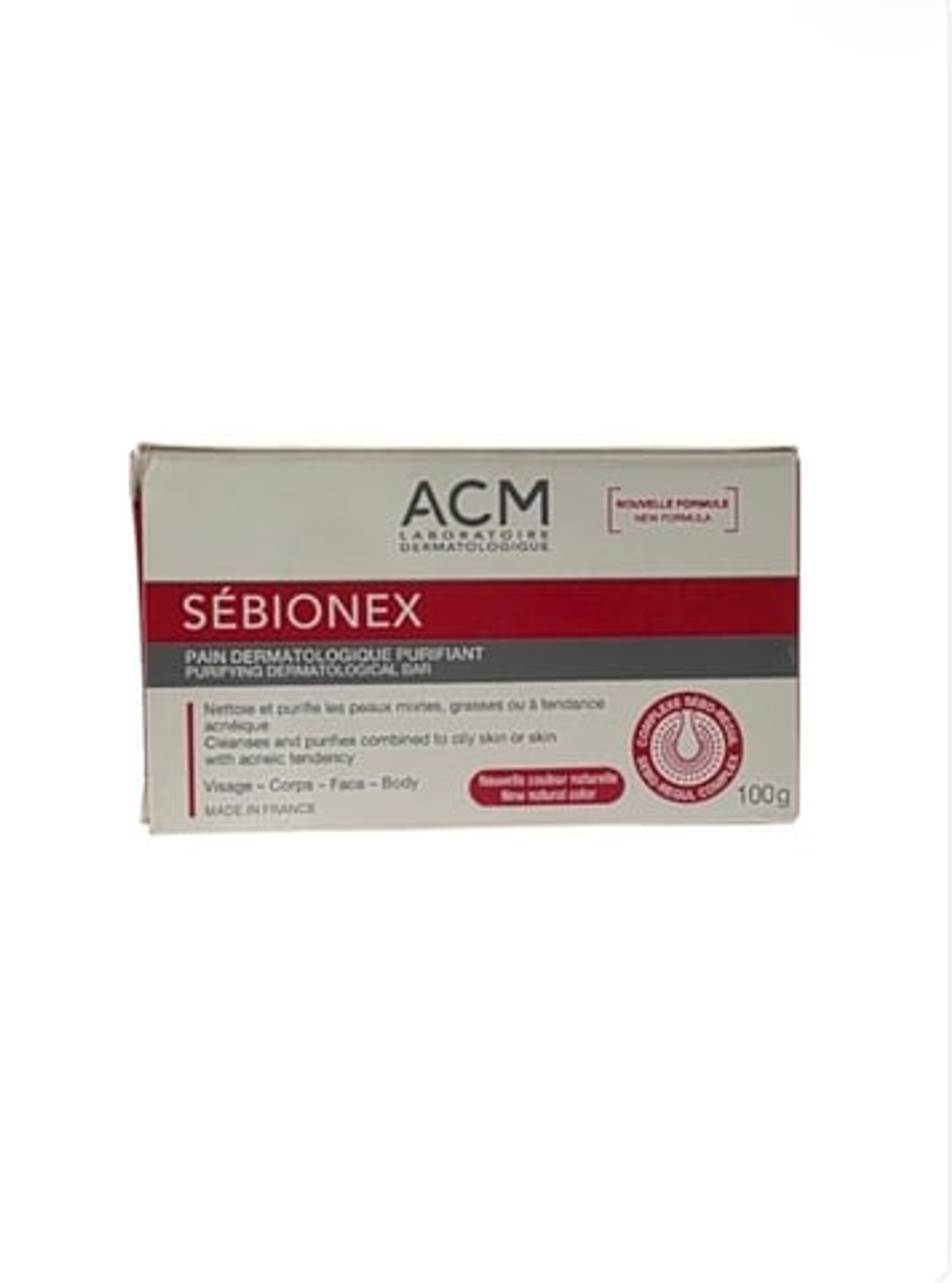 Icm Sebionex Purifying Soap For Combination Oily Skin 100g