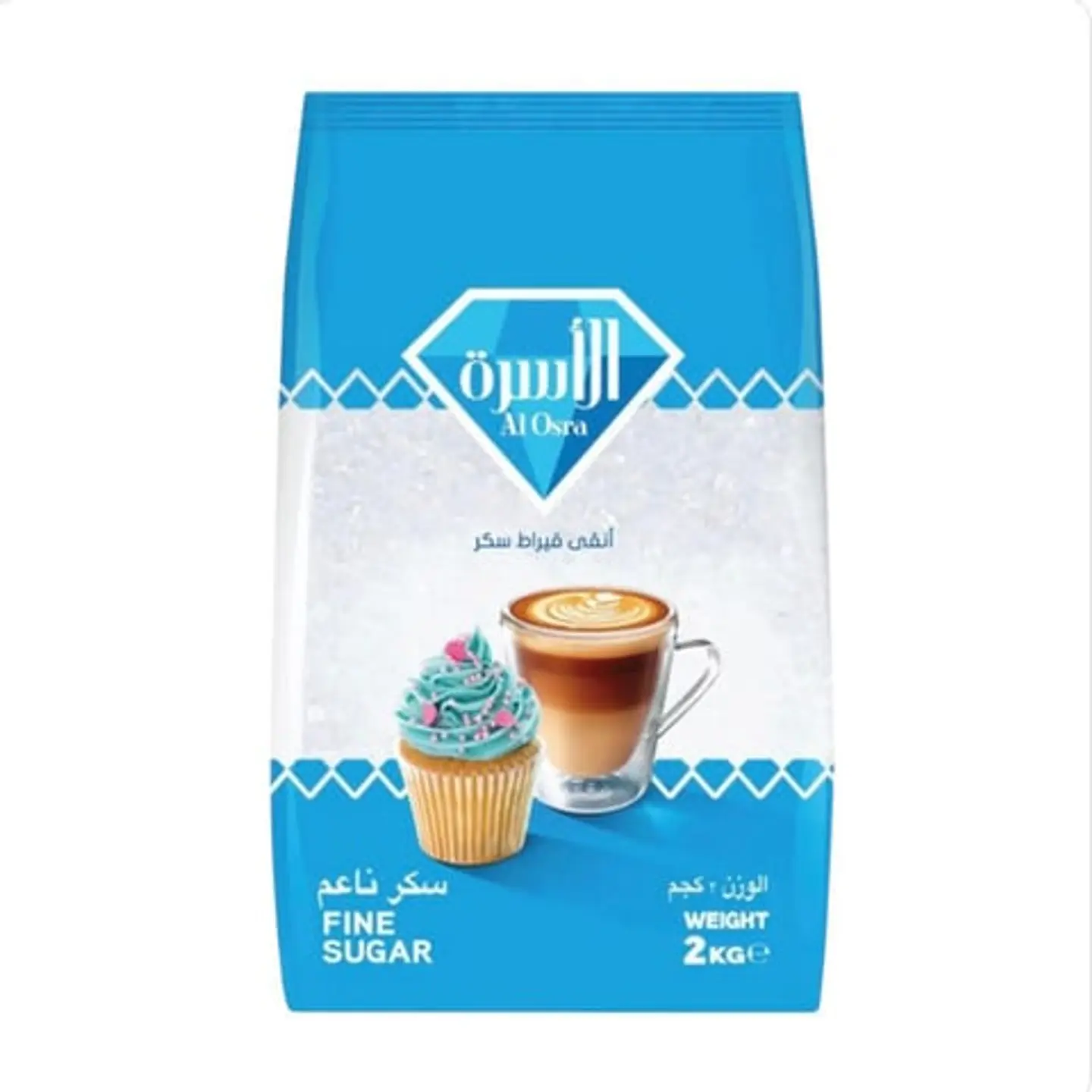 سكر الاسرة ناعم 2 كيلوجرام