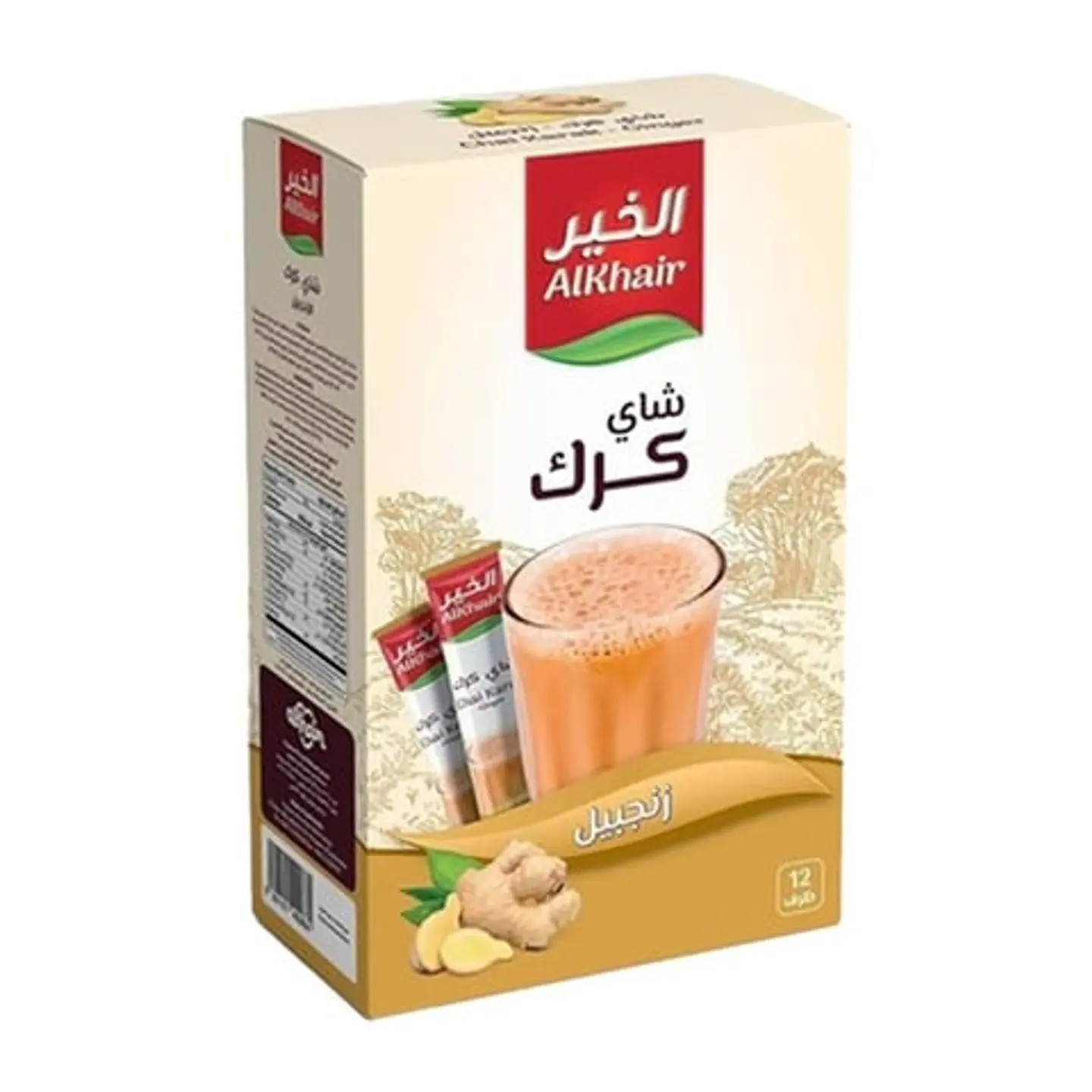 Karak With Ginger, Goodness, 12 Sachets