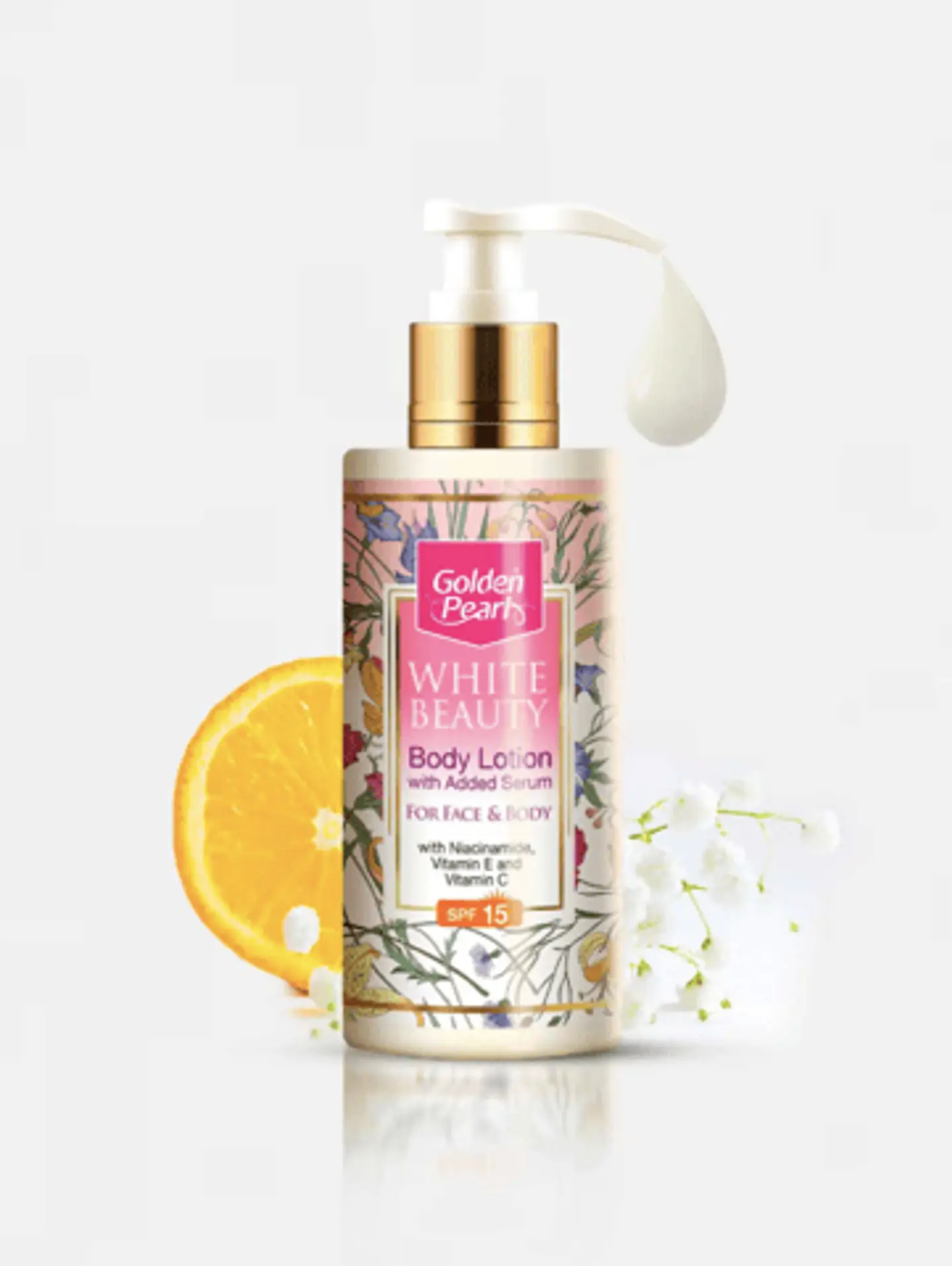 White Beauty Golden Pearl Body Lotion 400ml