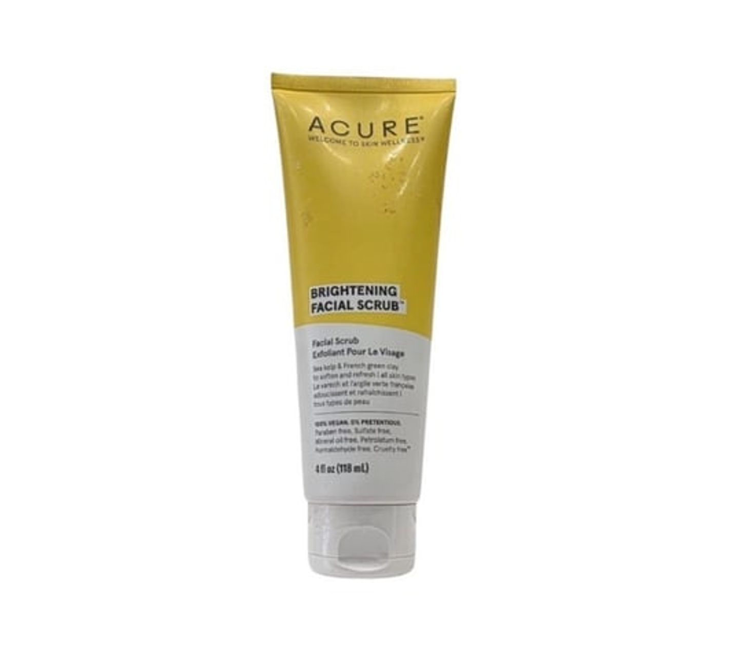 Acure Body Scrub With Sea Salt And Niacinamide 118ml