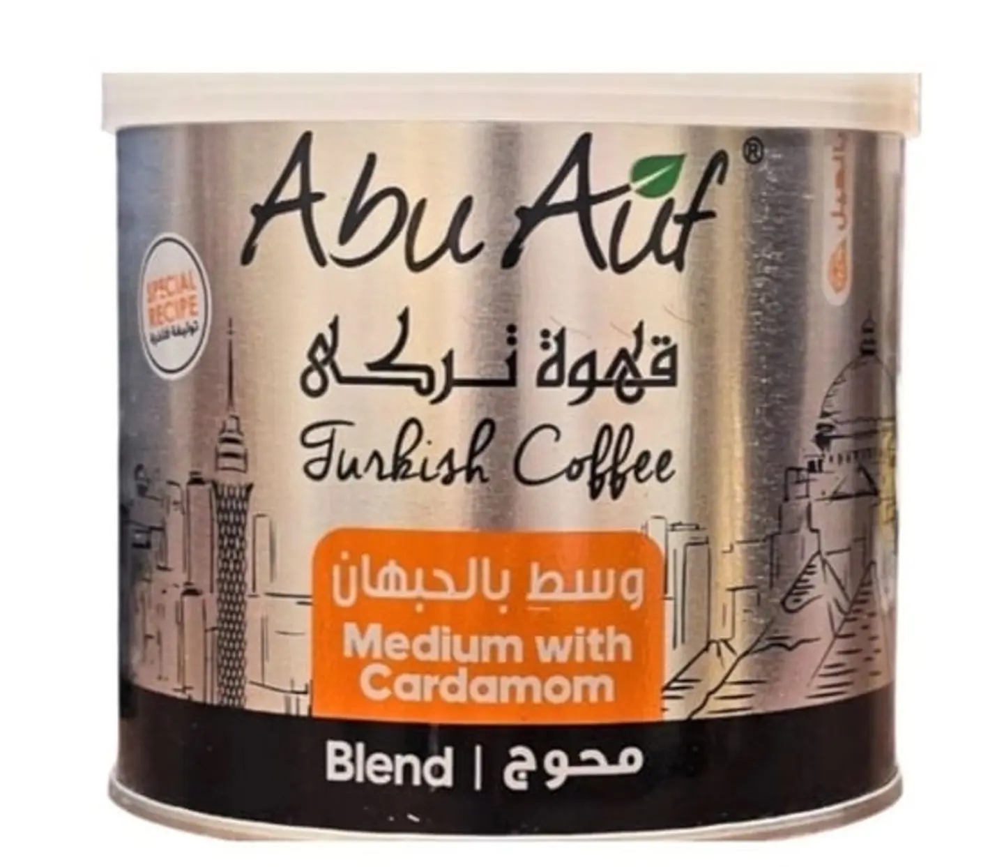Turkish Coffee, Medium Flavor With Cardamom, 200 Grams