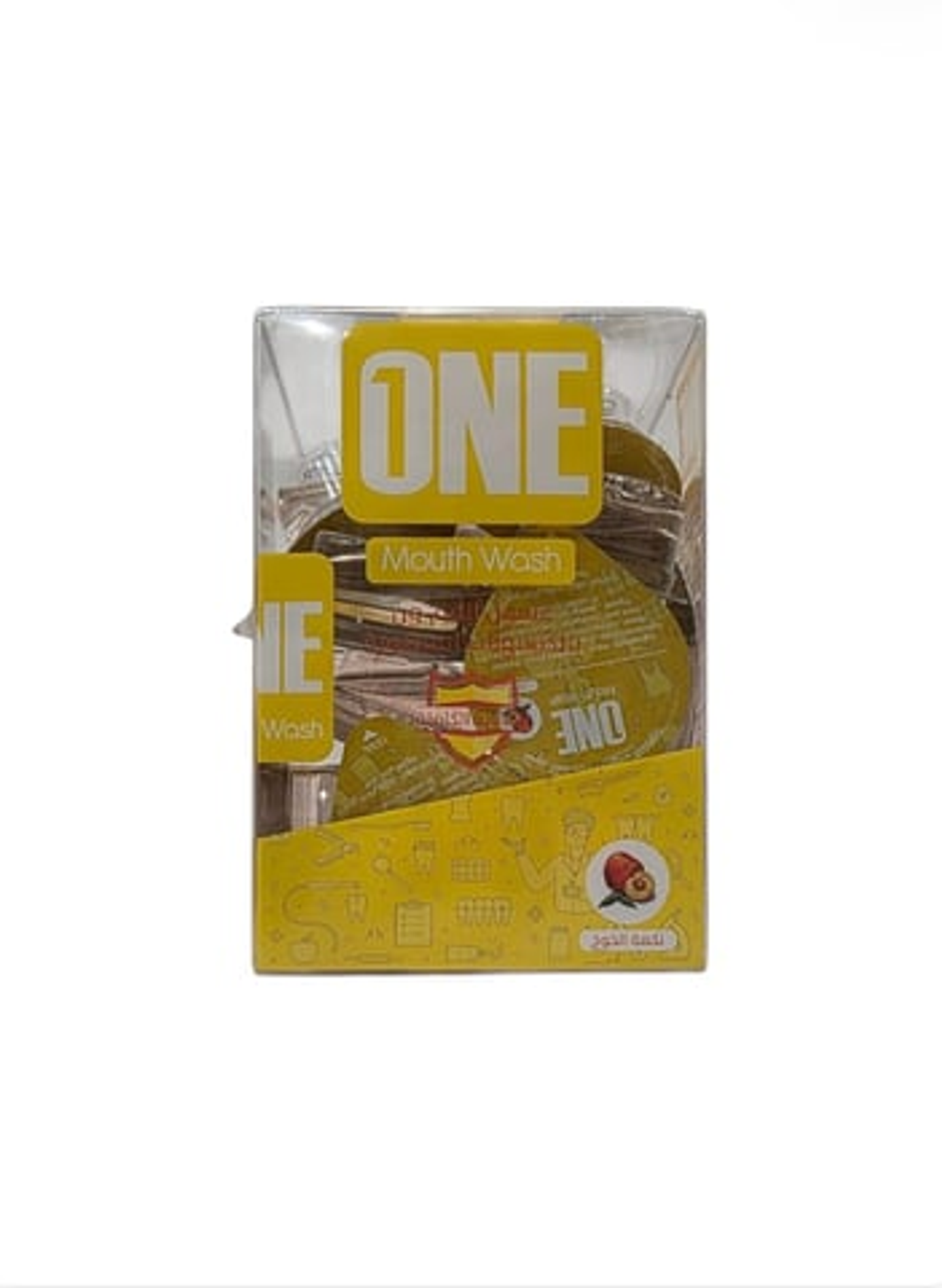 One Mouthwash With Advanced Capsules, Peach Flavor