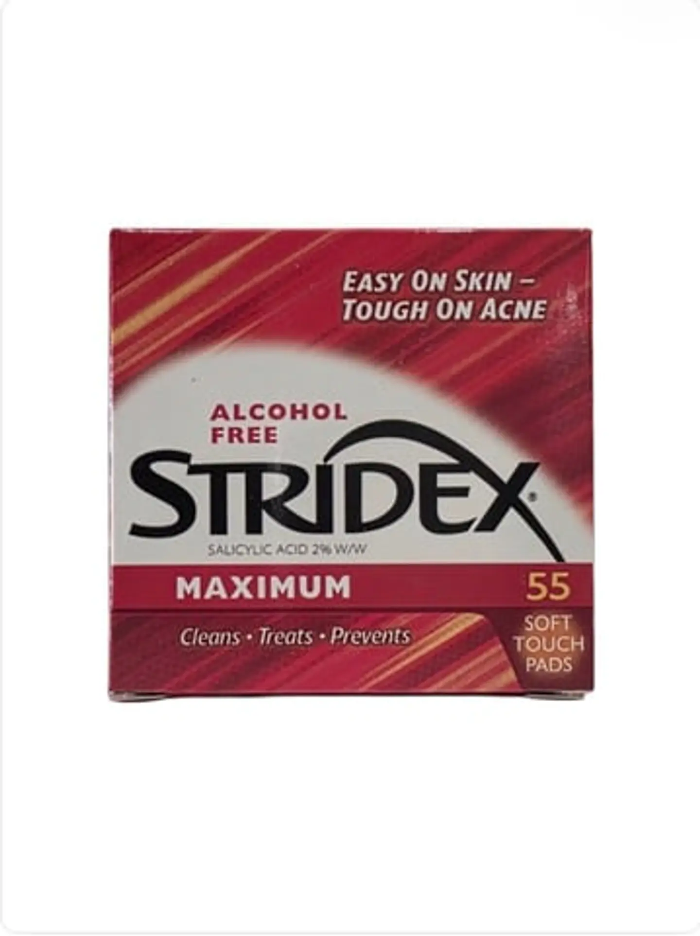 Stridex Maximum Soft Acne Swabs 55 Count