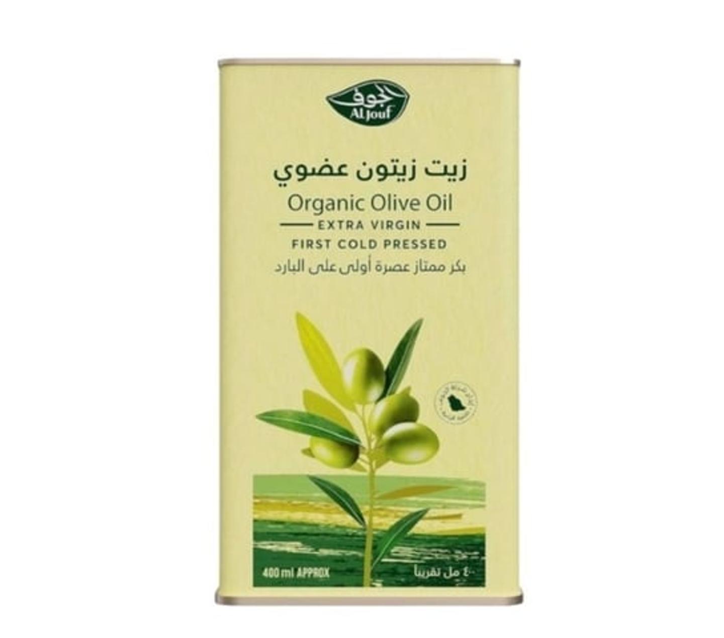 Al Jawf Organic First Press Olive Oil 400ml