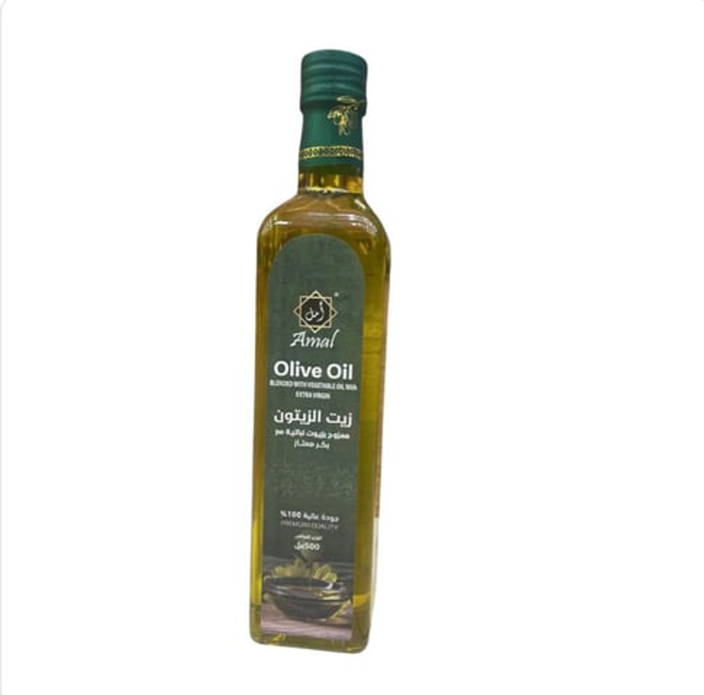 Amal Premium Turkish Extra Virgin Olive Oil – 500 Ml