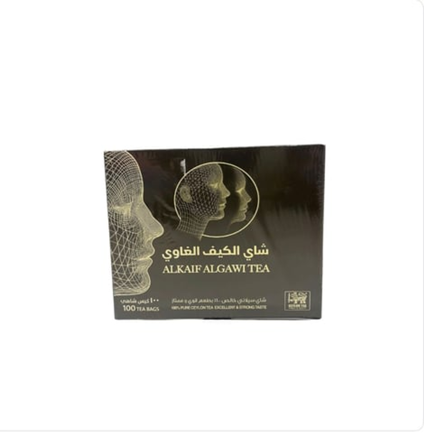 Al Kaif Al Ghawi Tea, With A Strong And Excellent Taste, 100 Bags