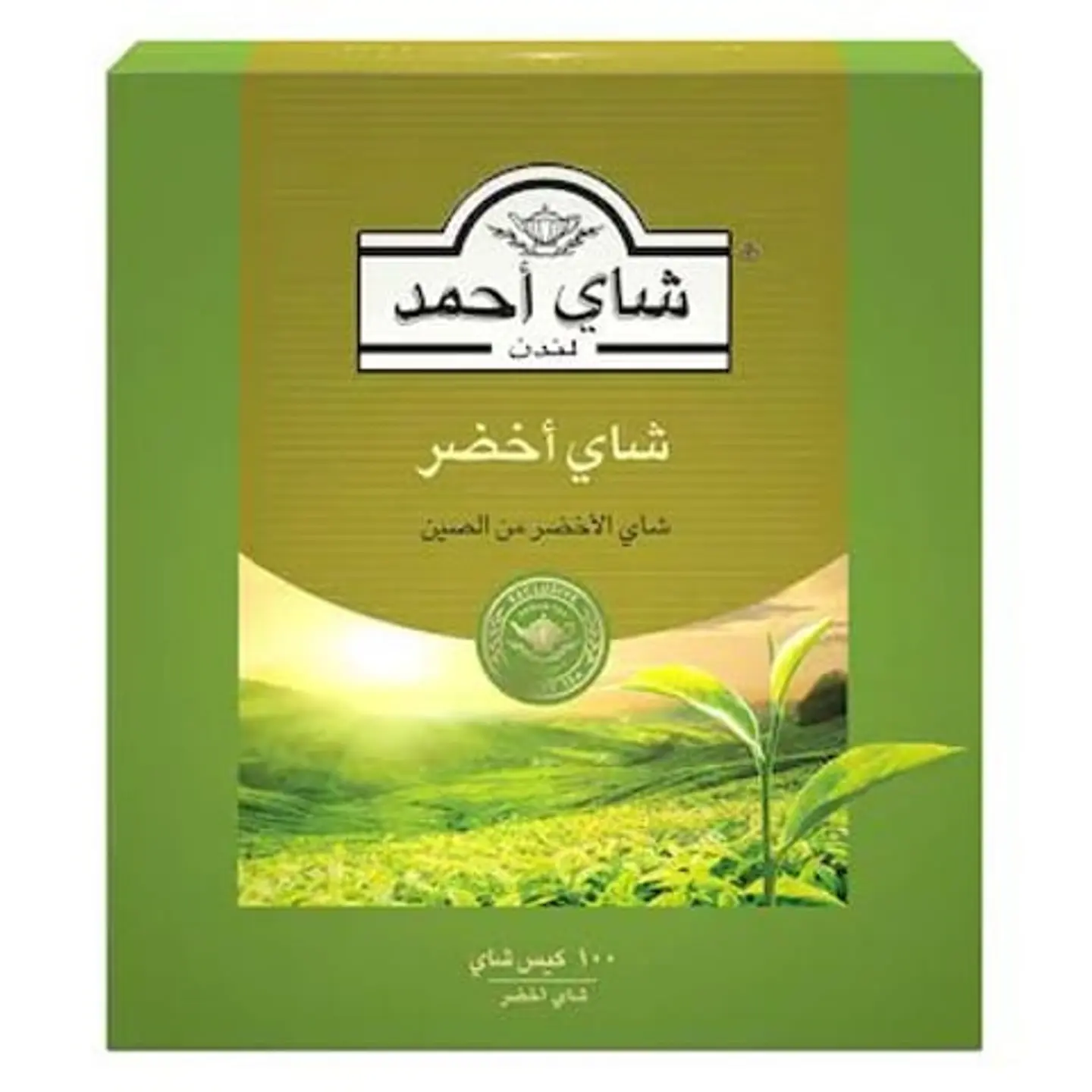 Ahmad English Green Tea 100 Bags