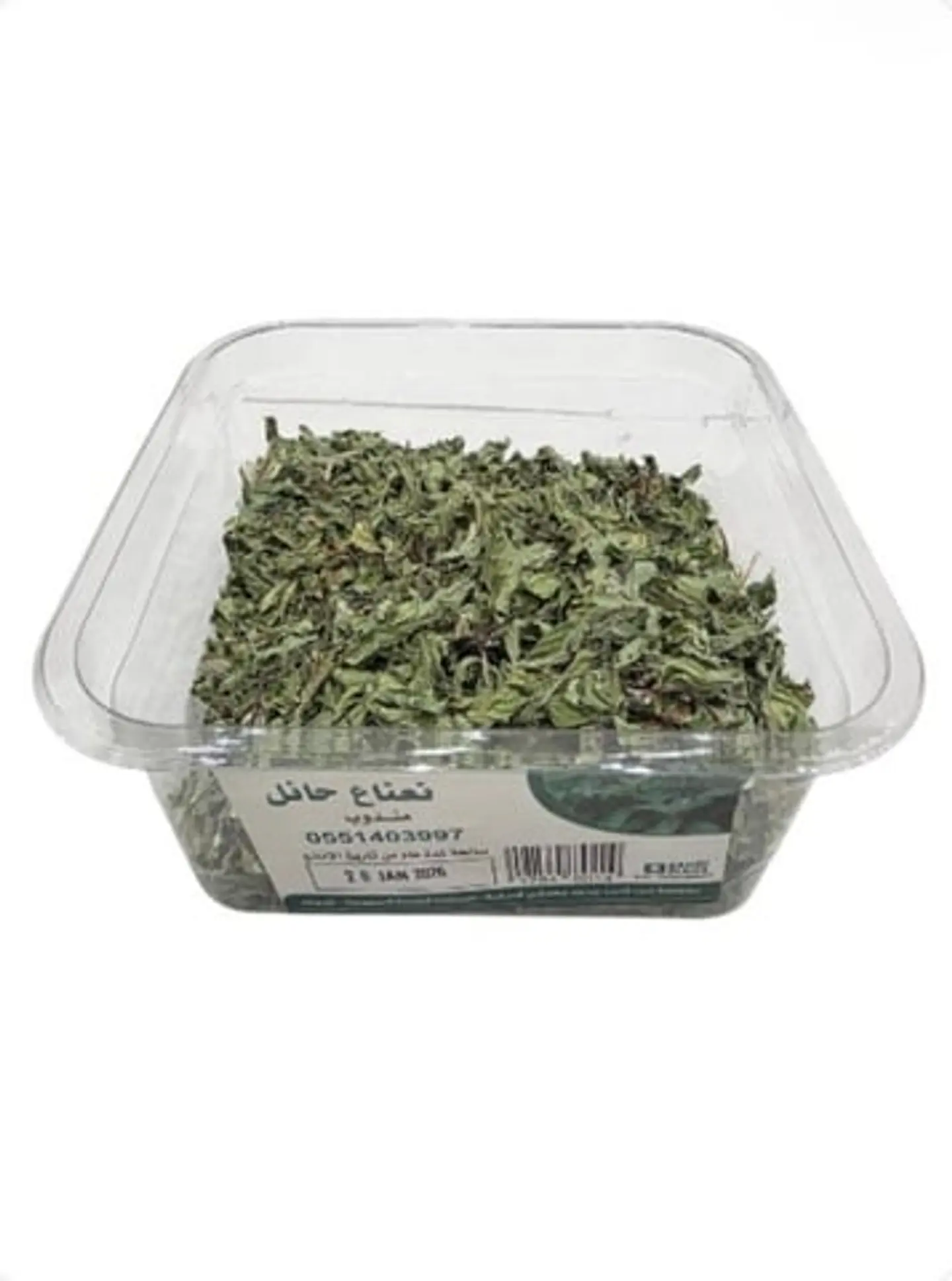 Dried Mint From Hail