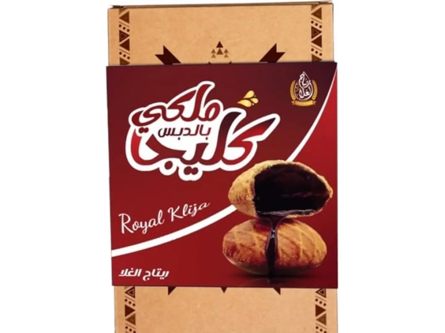 Royal Kleija With Date Syrup, Ritaj Al Gala Brand, 600 Grams