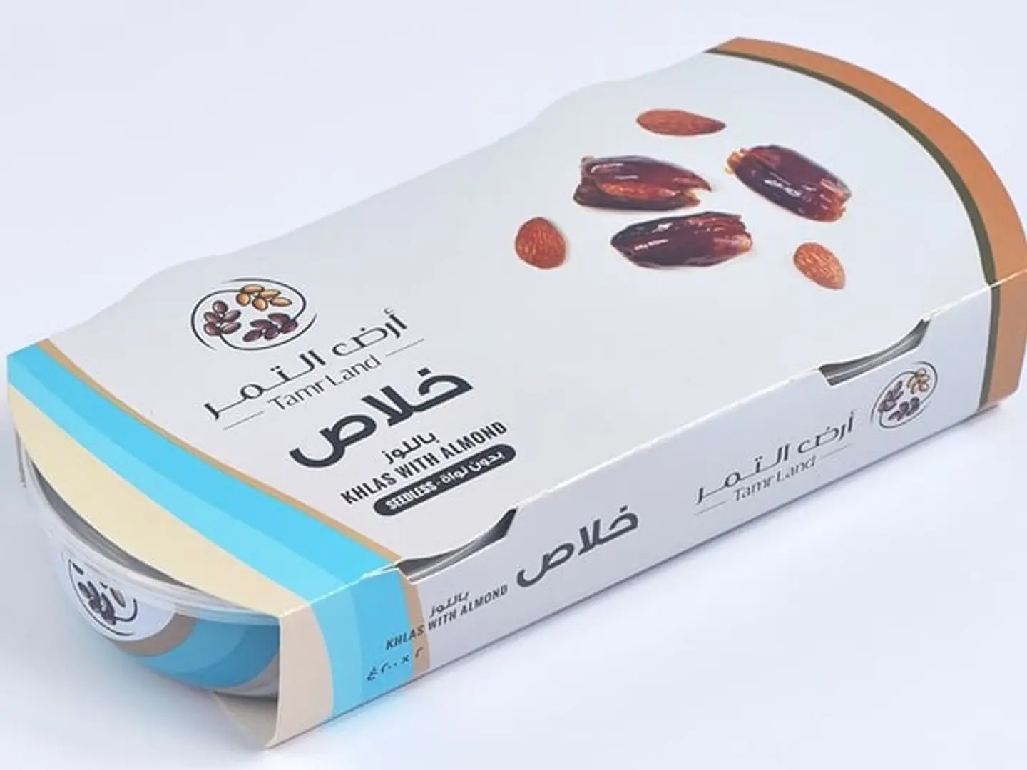 Dates With Pitted Almonds, 2 Metal Cans