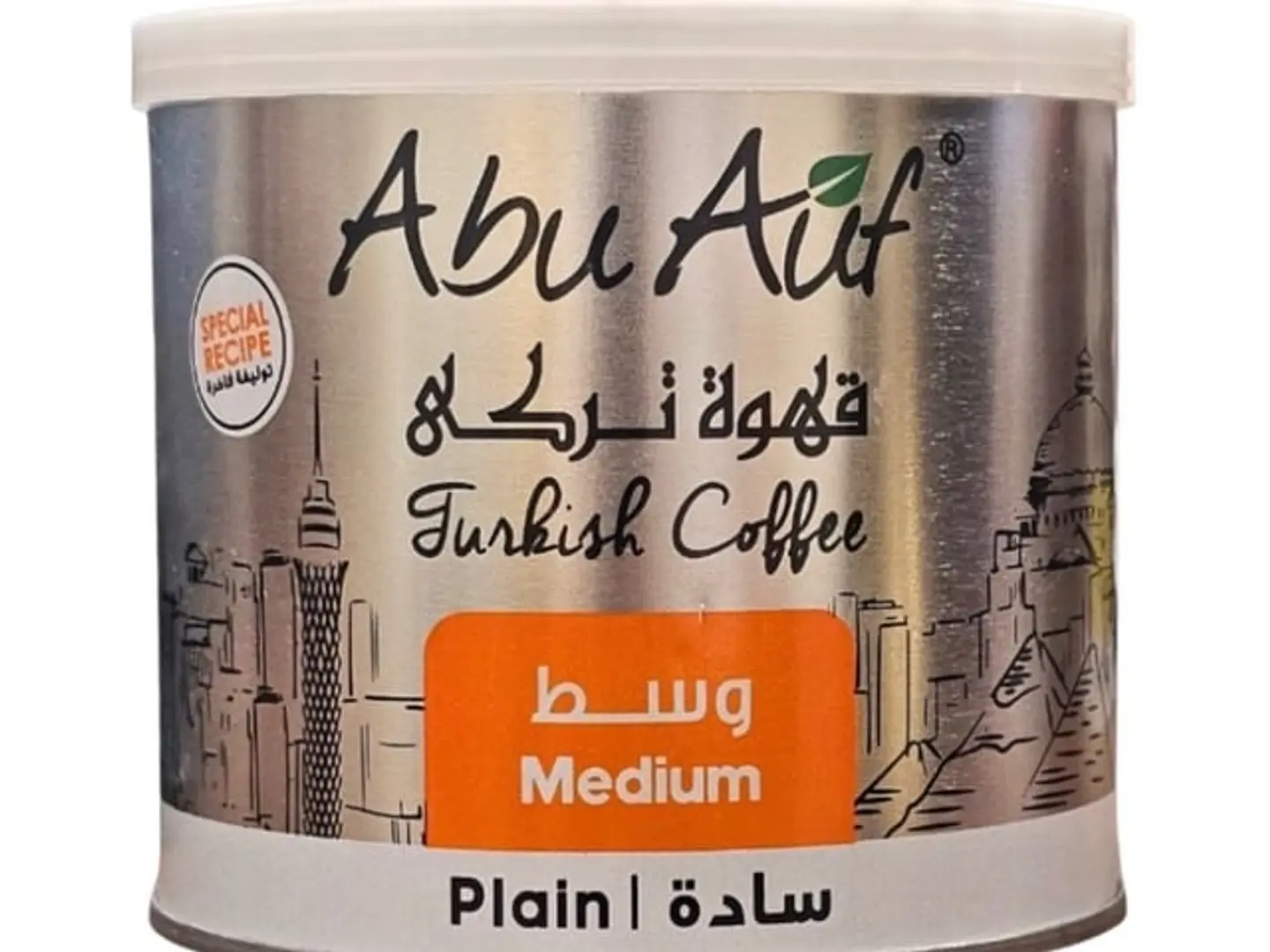 Abu Auf Turkish Coffee, Medium, Plain, 200g