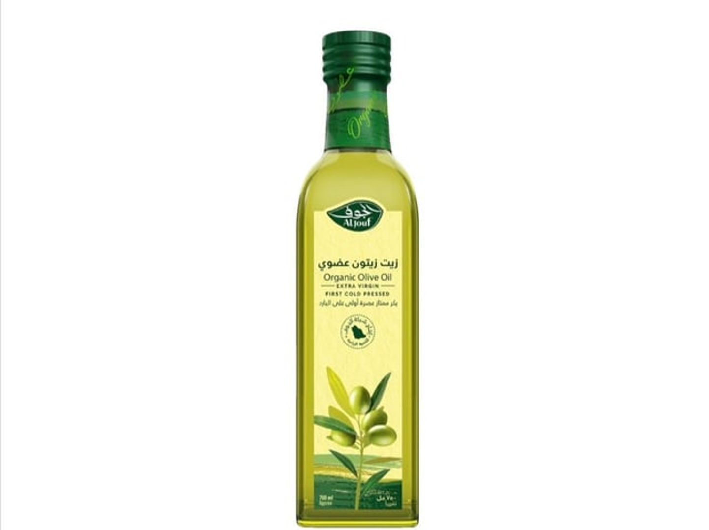 Al Jawf Organic First Press Olive Oil 750ml