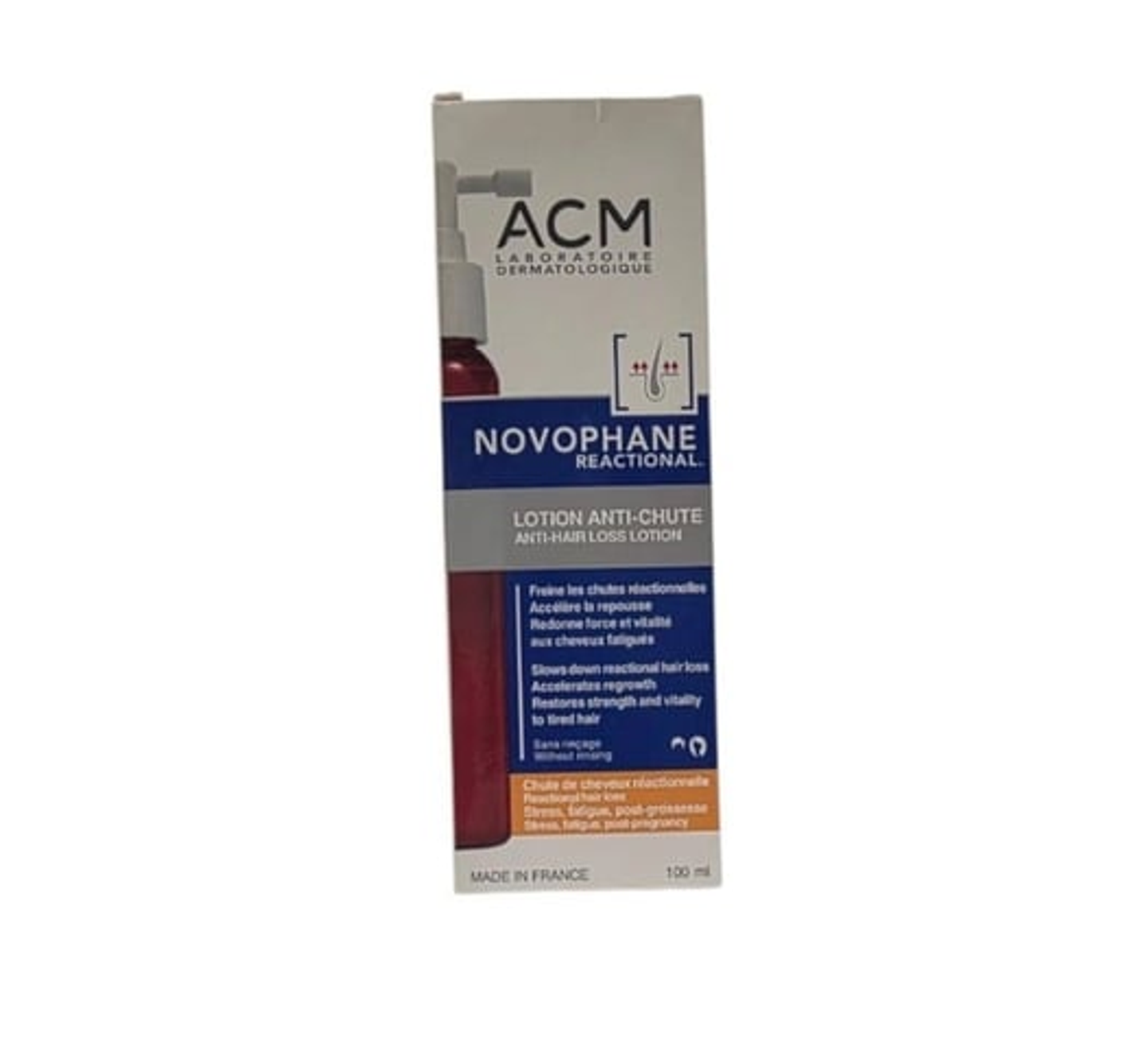 Acm, Novofan, Spray Lotion, 100ml