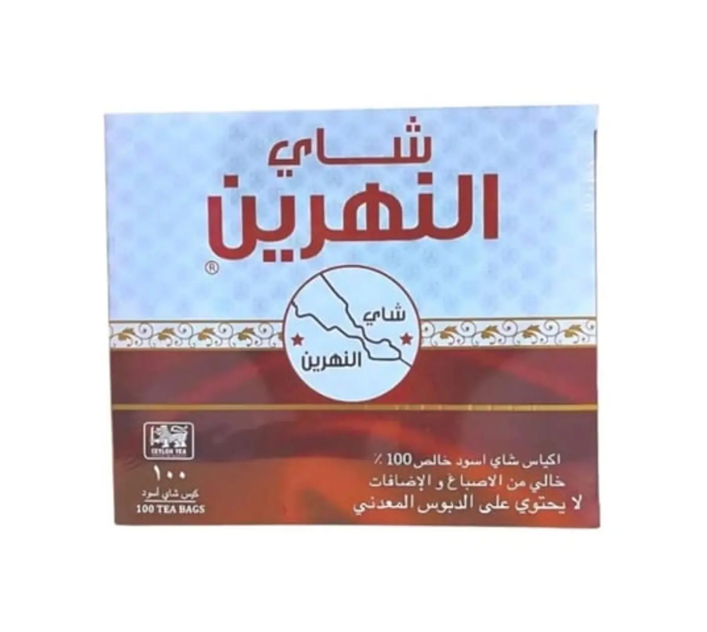 شاي النهرين اسود 100 كيس