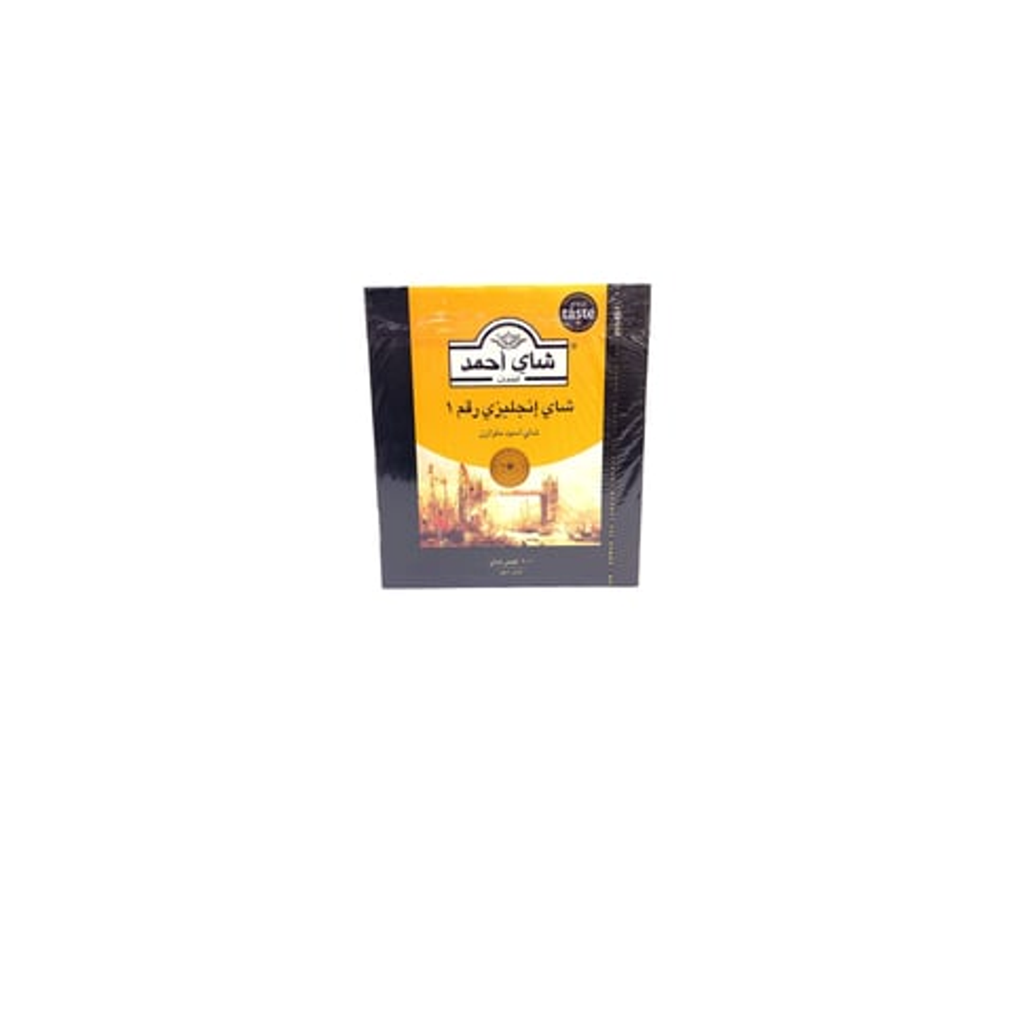 Ahmad English Tea No. 1 Yellow 100 Bags