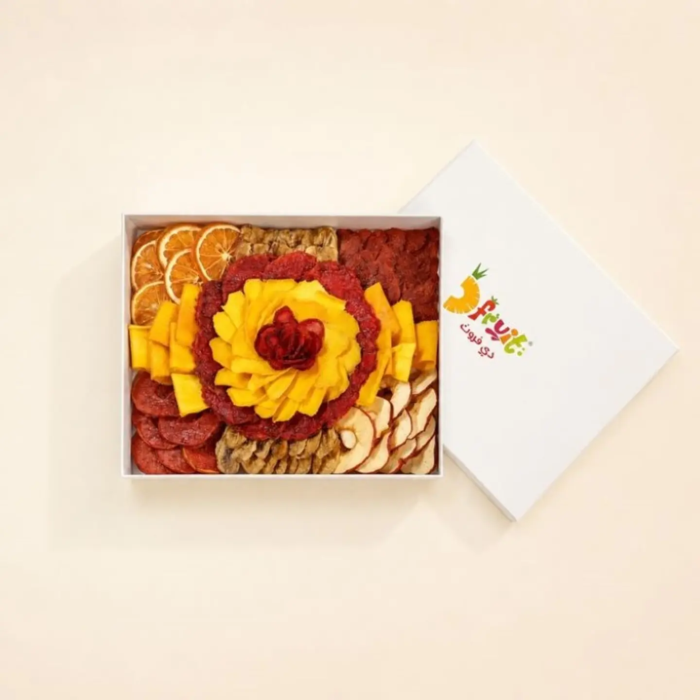 Dried Fruit Box White