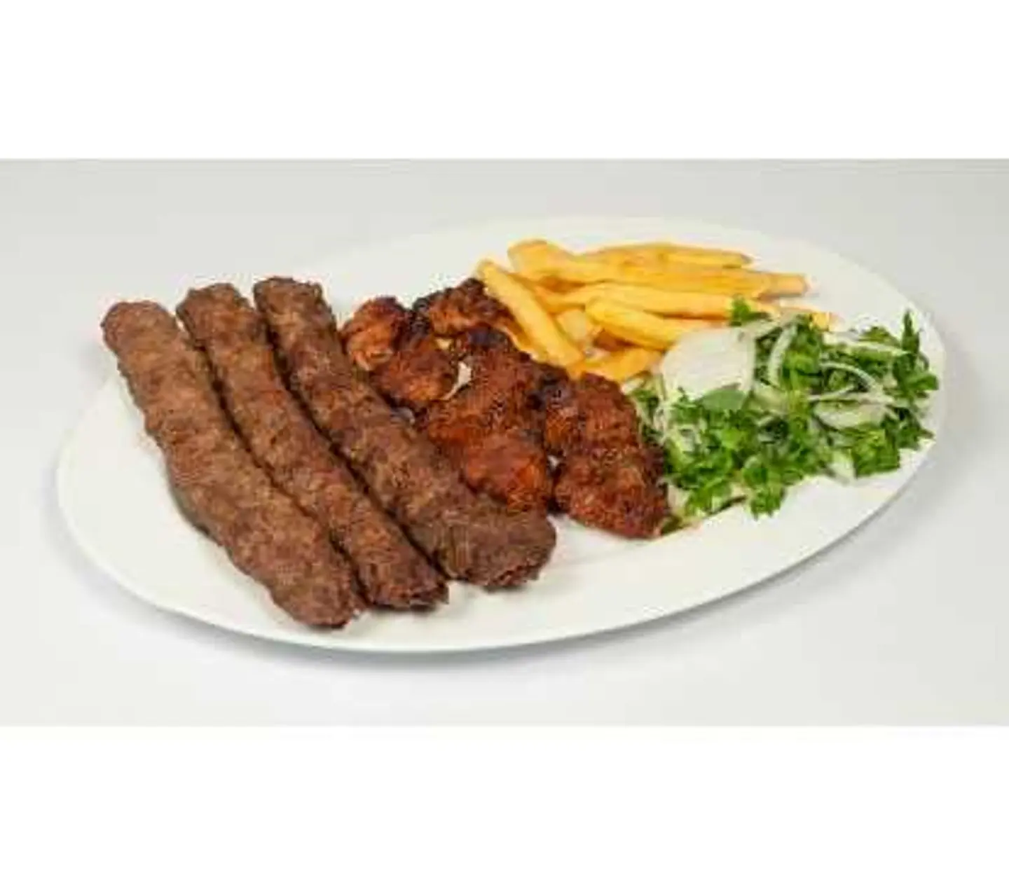 صحن مشكل لحم