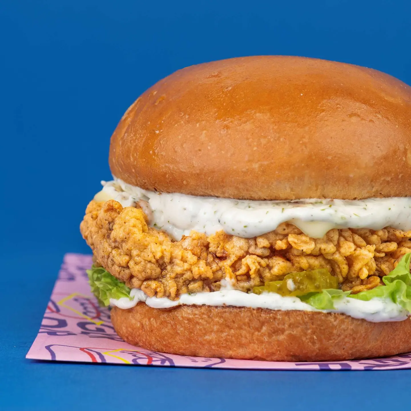 Ranch Chicken Burger