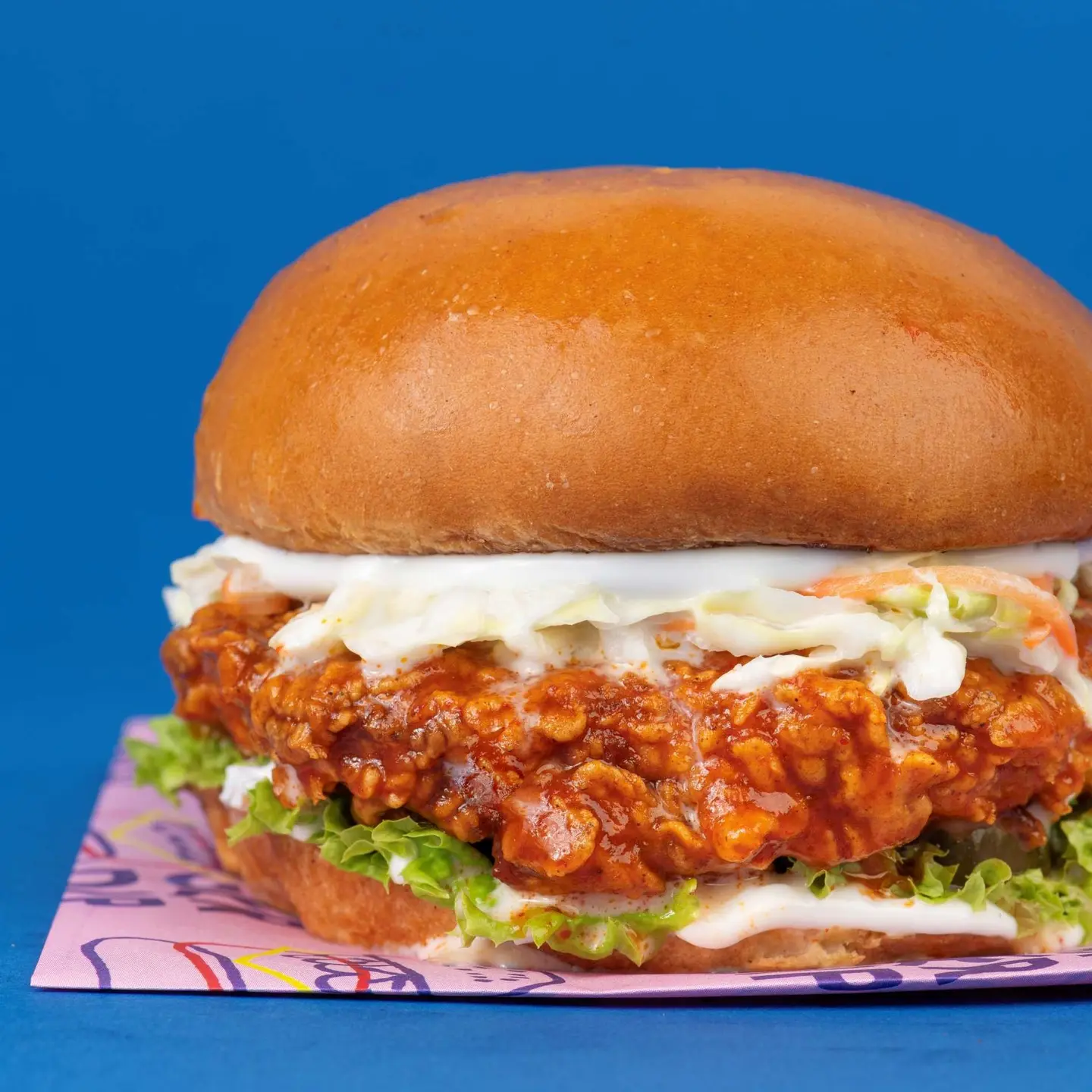 Maple Siracha Chicken Burger