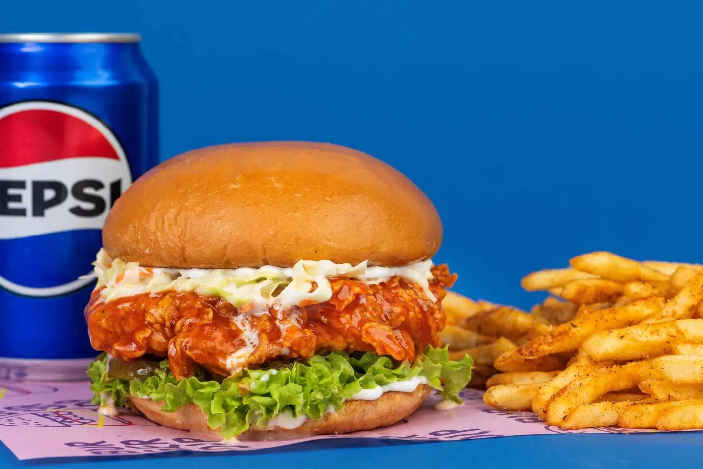 Maple Siracha Chicken Burger Meal