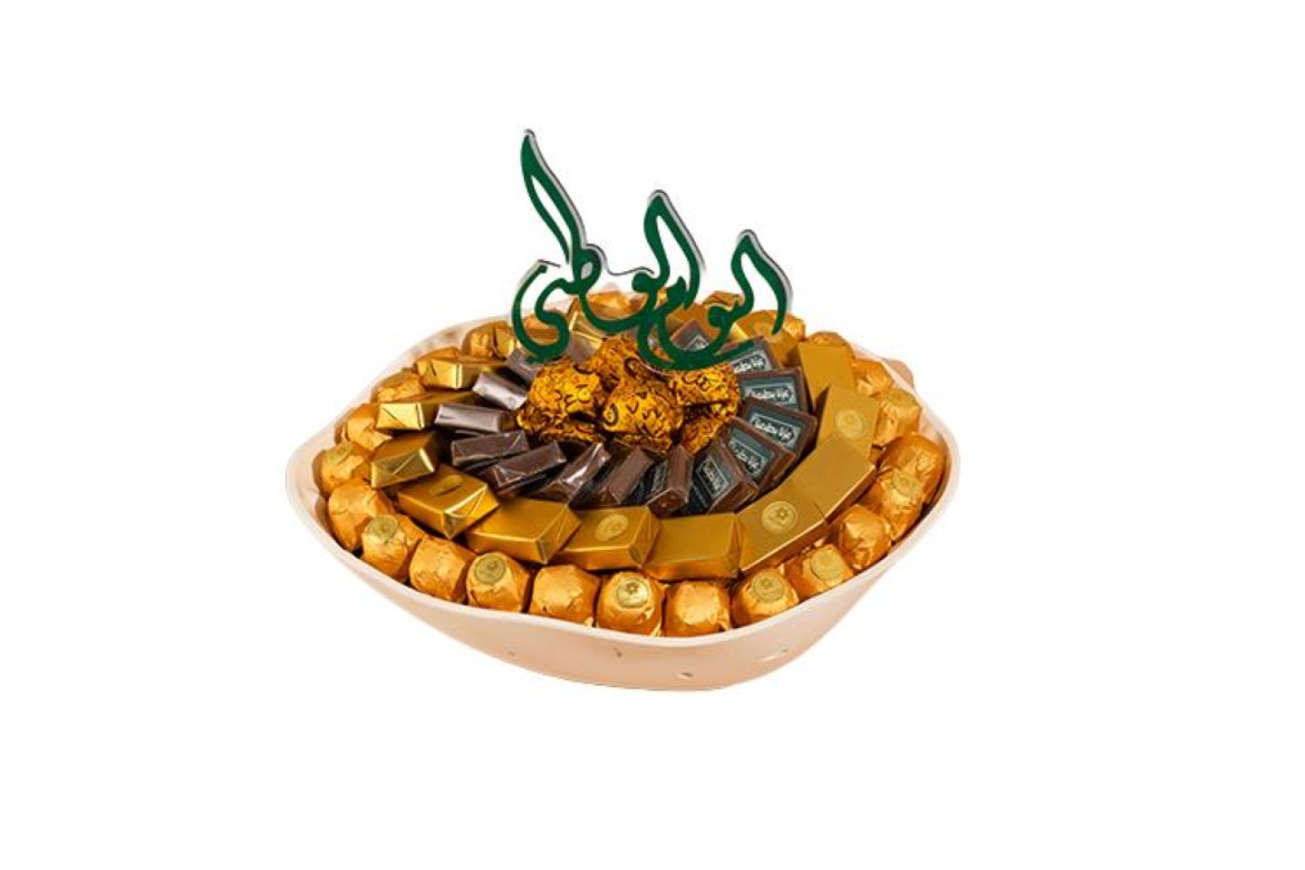 White Chocolate Decoration National Day